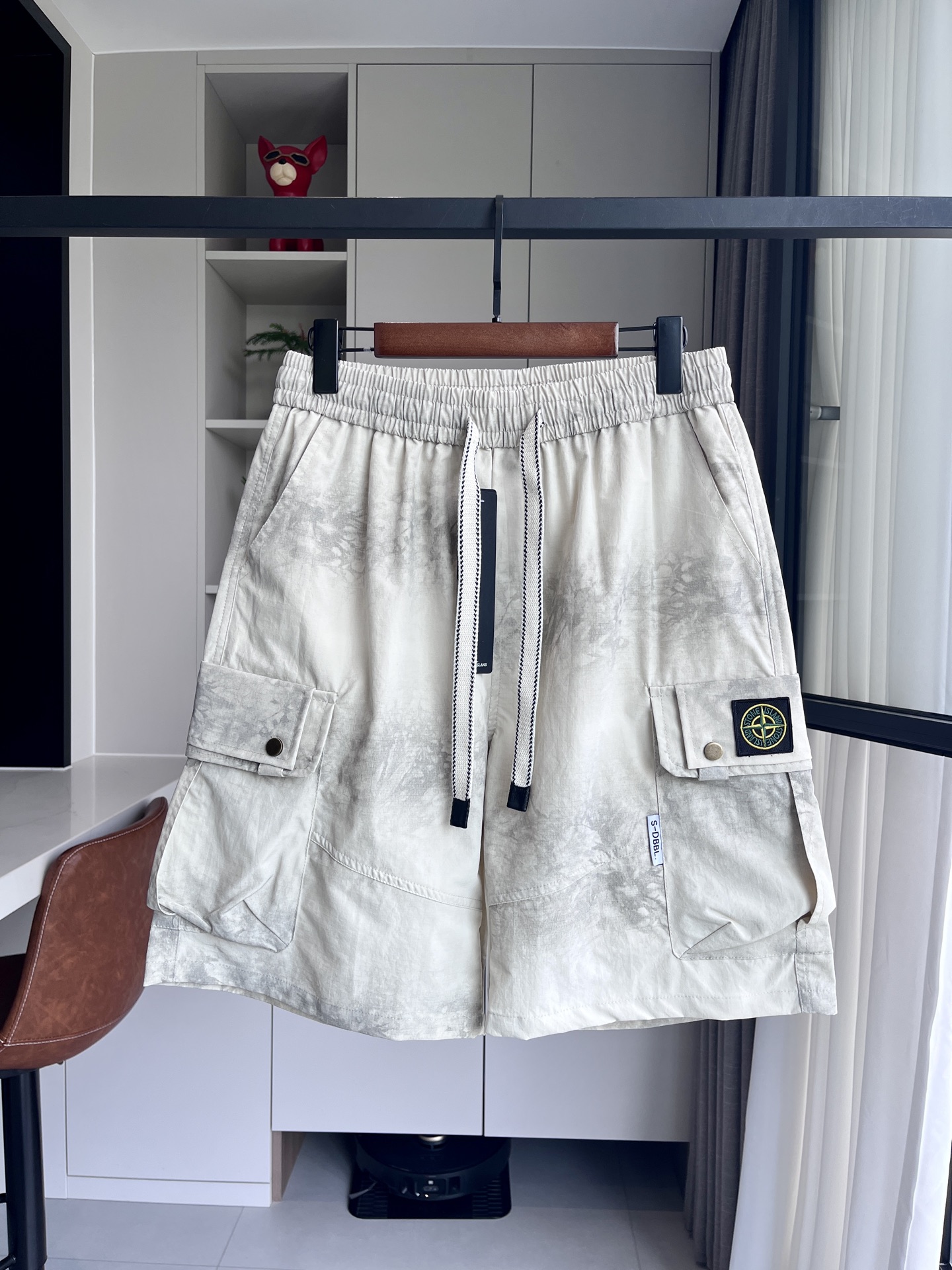 Stone Island Pantalones Cortos Deportivos con Bolsillos y Logo Bordado 4 i1746632061445 1806 0 3