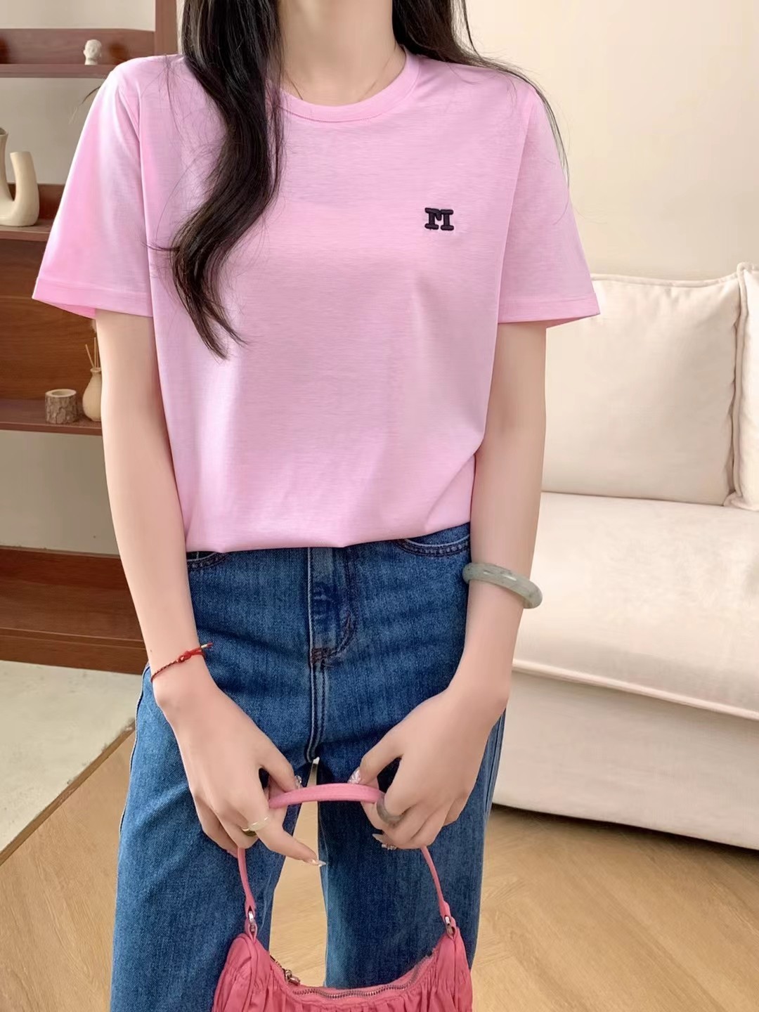 High-end Women’s Suit in Max Twirl Fabric with Short Sleeves, M-2XL Sizes - 图片 5