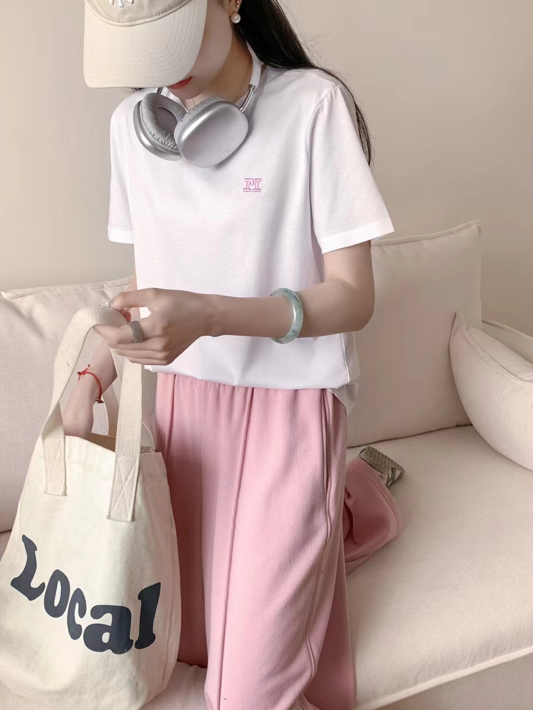 High-end Women’s Suit in Max Twirl Fabric with Short Sleeves, M-2XL Sizes - 图片 7