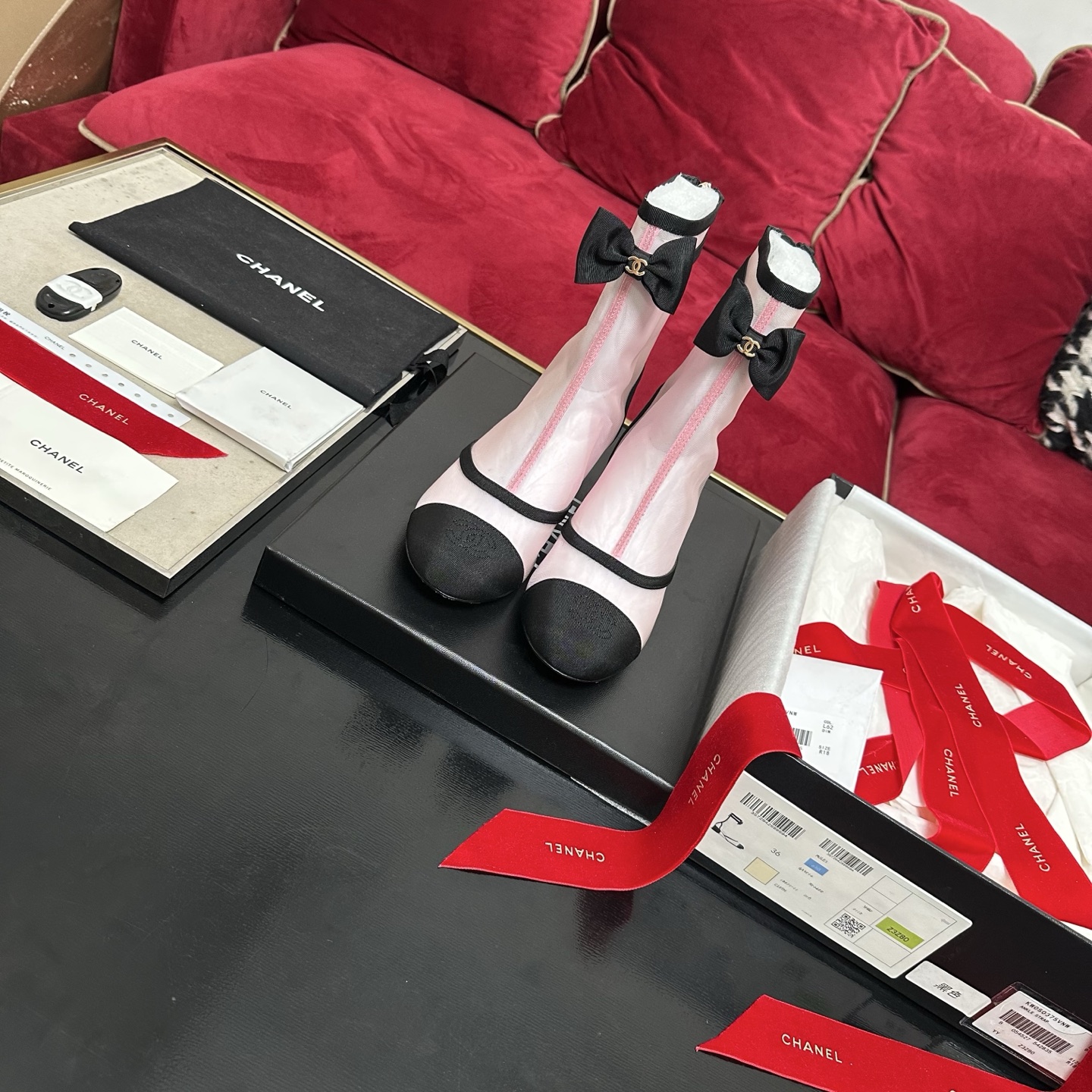 CHANEL 秋冬モデル レディースブーツ スリッポン ストレートブーツ 乗馬ブーツ イタリア製本革アウトソール