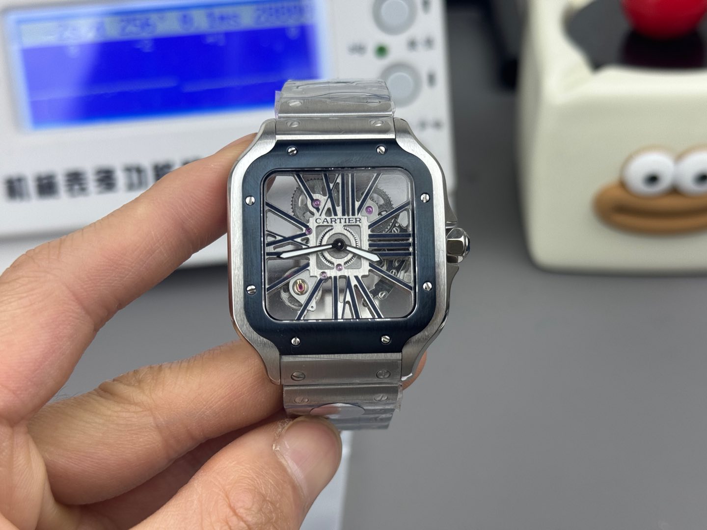 Cartier 卡地亚山度士镂空 发货
