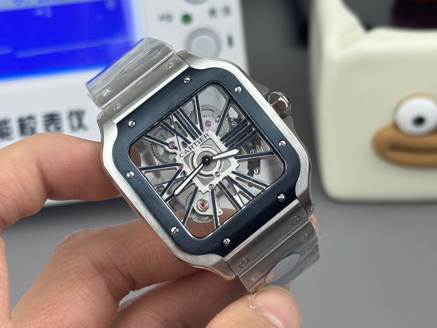 Cartier 卡地亚山度士镂空 发货