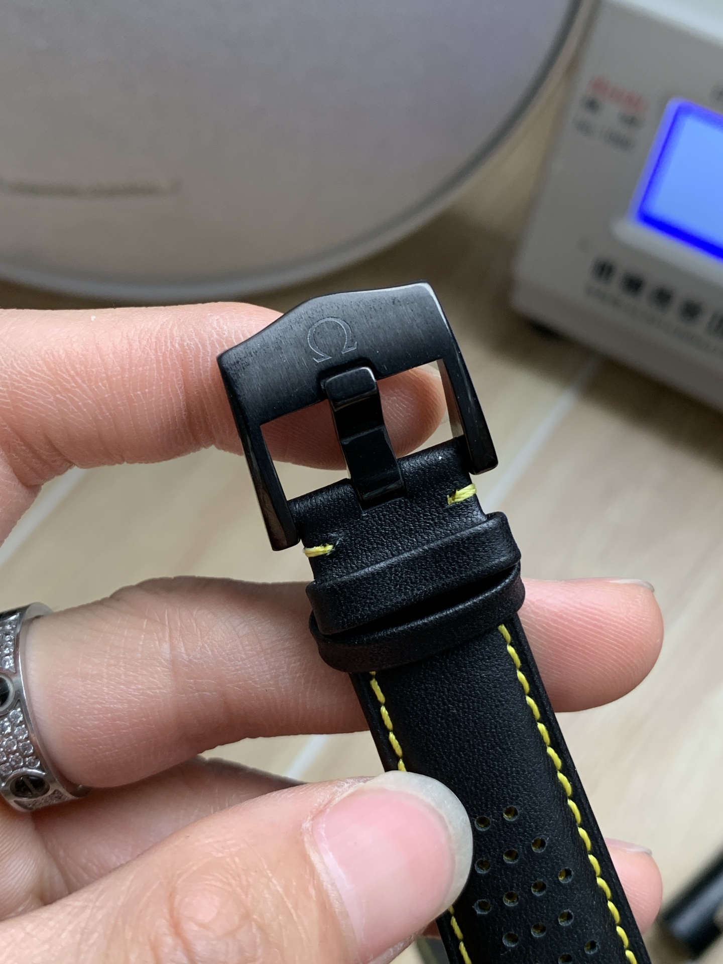 오메가 스피드마스터 아폴로 크로노그래프 시계 44545 이미지 5