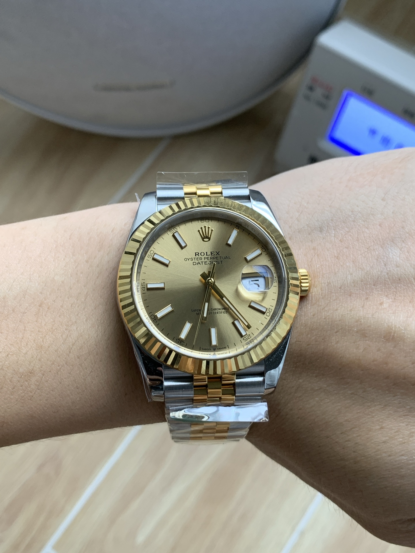 Rolex 41间金条钉日志 上海3235机