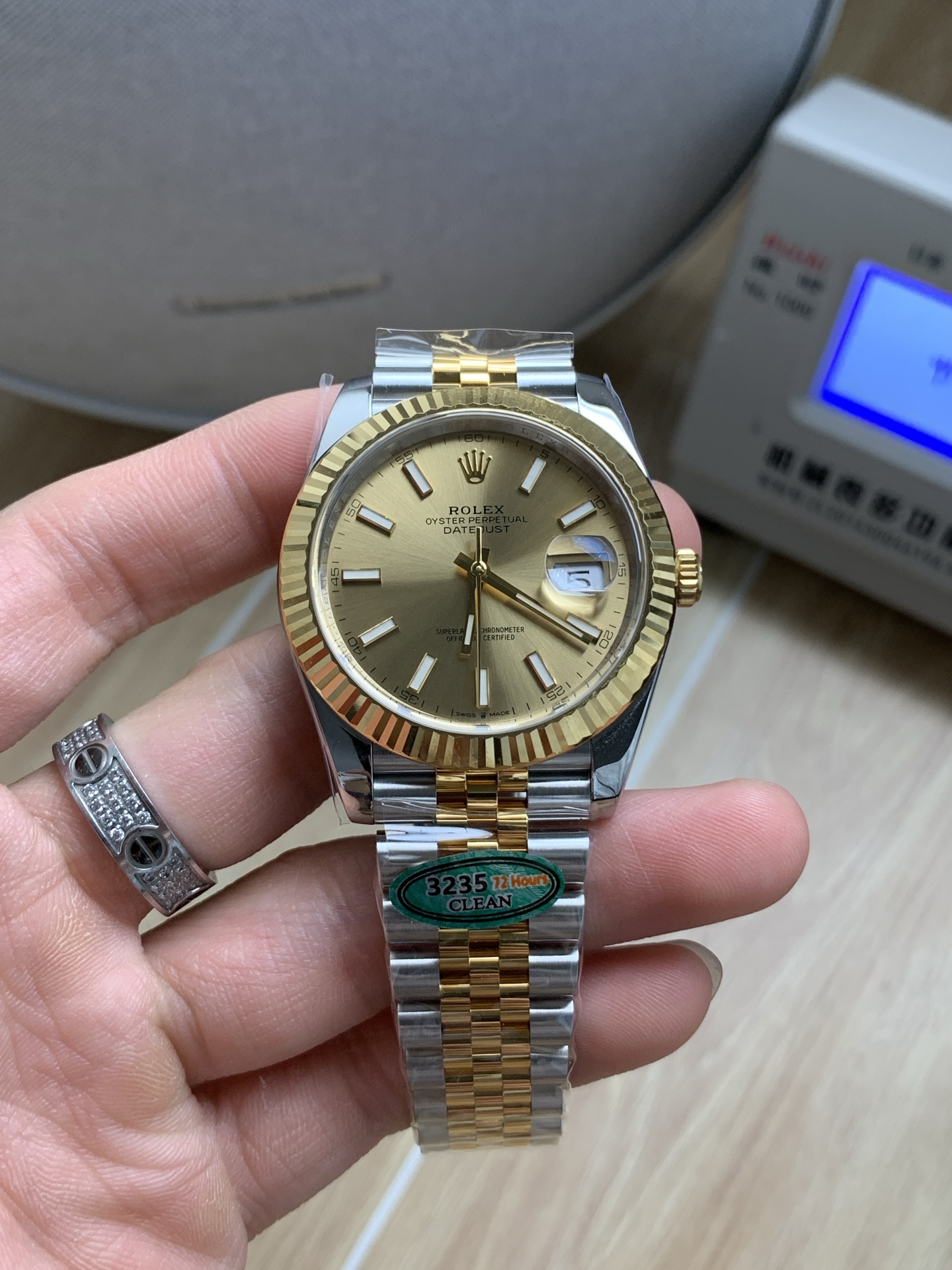 Rolex 41间金条钉日志 上海3235机