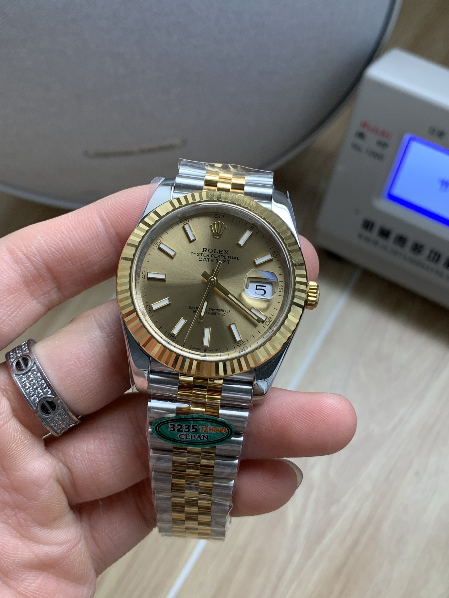 Rolex 41间金条钉日志 上海3235机