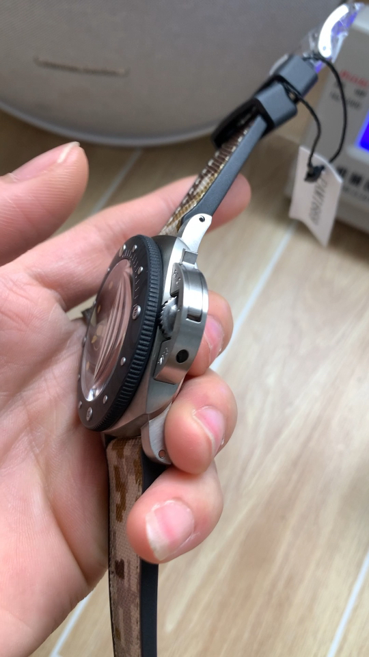 “Titanium Navy SEALs Watch: PAM 1669 Series for Adventurers”