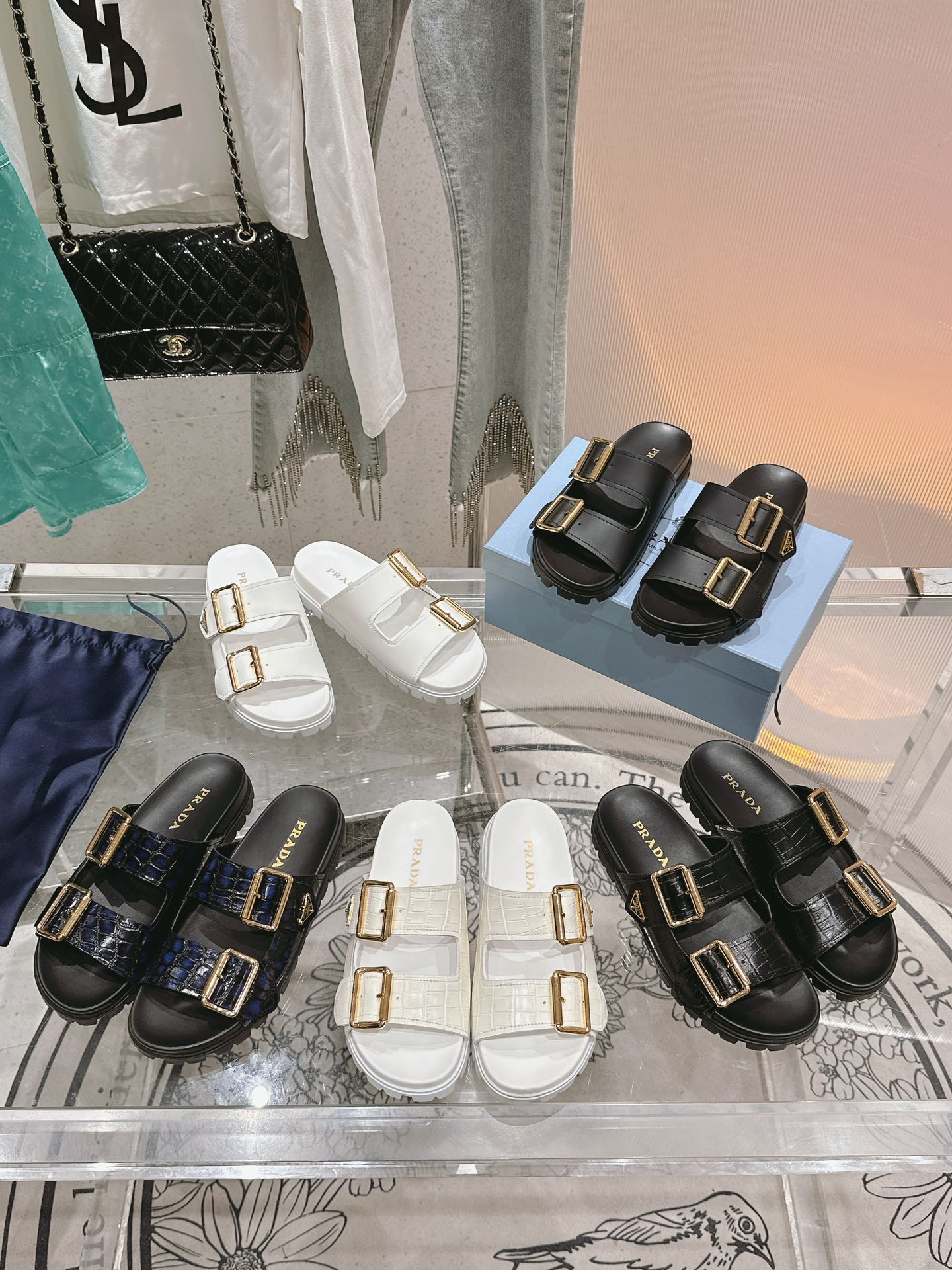 NO:890983,Metal double buckle collection, slippers, slippers19860909金属双扣 集合图,拖鞋,slippers,Women's Shoes