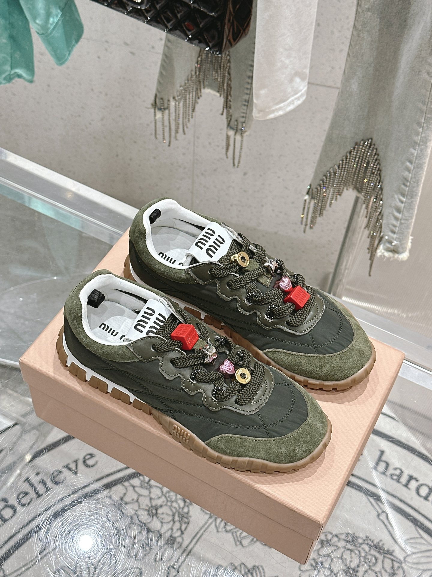 NO:544652,No buckle/buckle Miao Miao Spring and Summer New Style Cookies Forrest Gump Shoes Casual Sports Shoes Original Customized Fabric/Cow Reverse Fleece Imported Soft Sheepskin Original Open-Model Anti-Slip Rubber Sole SIZE:35-40 [40 Customized], Casual Shoes/Sneakers, Sneakers, Sheepskin19860909无扣/带扣 缪缪春夏新款 饼干阿甘鞋休闲运动鞋 面料原版定制布料/牛反绒 内里进口柔软羊皮 原版开模防滑橡胶底 SIZE:35-40 [40定制],休闲鞋/运动鞋,sneakers,sheepskin,Women's Shoes