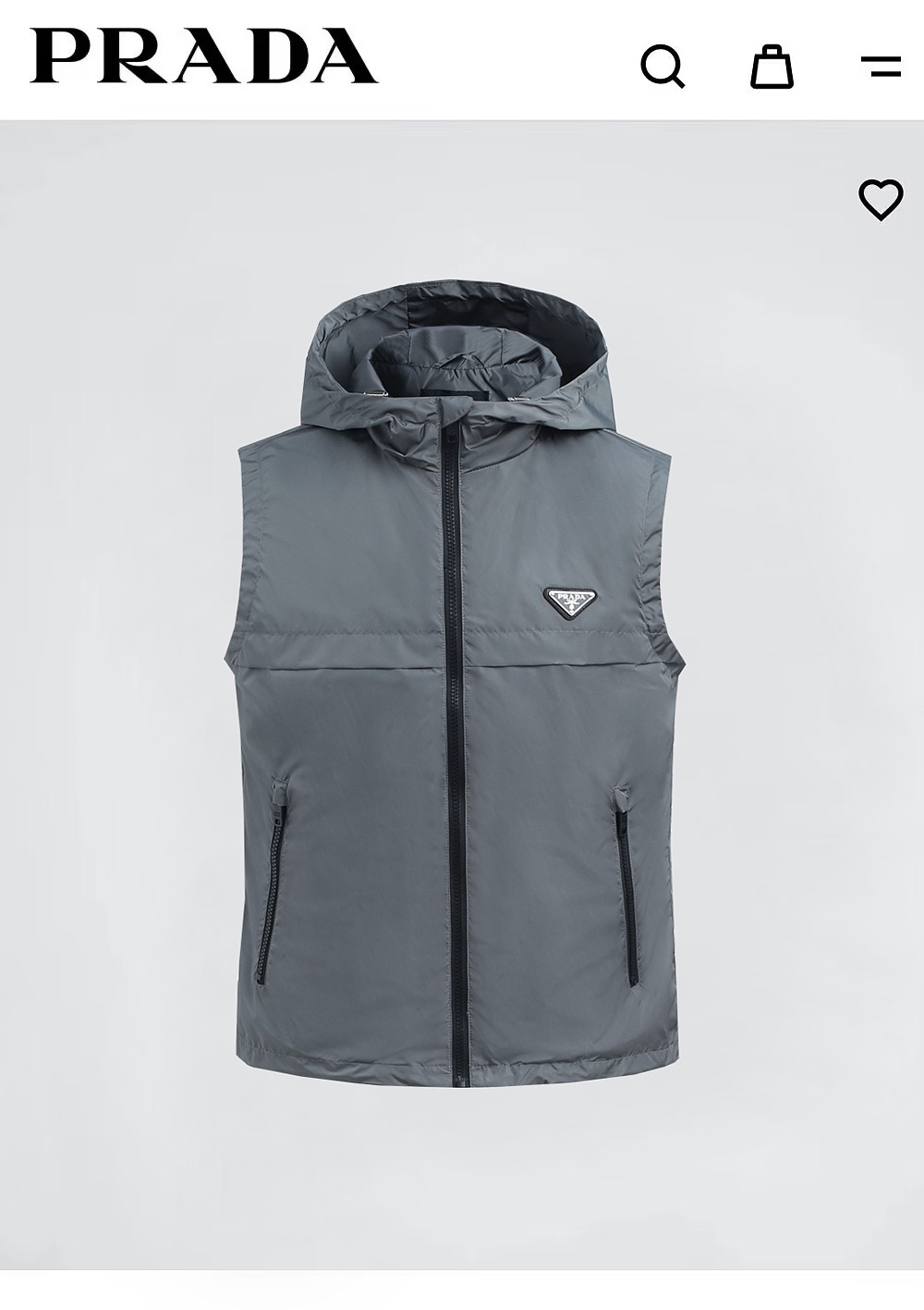 NO:120689,8019 PRA... Prada Classic Hooded Vest Speaking of Prada, everyone will not be unfamiliar with this luxury brand from Italy for a century. The most famous logo of this brand is this iron triangle. The pocket design of the iron triangle is matched with the most popular rectangular rubber stamp in recent years. The classic black triangle logo on the back makes this small vest look so simple and fashionable. This vest is not only used well in style and details. The selection of fabrics is also very particular. It uses 30D woven fabric imported from Italy. Fabric containing nylon, spandex, tensil and copper-ammonia silk. Comfortable and breathable. It has the unique texture of copper-ammonia silk and tensil. It is three-dimensional and cold. This vest is particularly comfortable for spring and summer. Black Blue Gray Size 48-56,,prada,prada,hats,alexander  wang198609098019 PRA……普拉达 经典连帽马甲 说起普拉达 每个人都不会对这个来自意大利得百年奢侈品牌陌生 而这个牌子最为有名的标志 就是这个铁三角 铁三角的口袋设计 配搭着这几年最火的长方型胶章 后背经典黑色三角标 让这款小马甲 显得是如此简约又不失时尚 这款马甲不单单只是款式和细节运用不错 面料的选取也是十分讲究 采用意大利进口的30D梭织面料 含有锦纶、氨纶、天丝和铜氨丝成分的面料 舒适透气 又有铜氨丝和天丝特有的质感 就是立体不失冰凉 让春夏上身这款马甲 格外舒服 黑色 蓝色 灰色 尺码48-56,,prada,prada,hats,alexander wang,Men's clothing