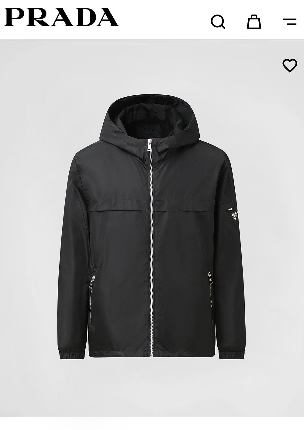 NO:142068,8997 PRA...Prada New style is launched in Italian imported counter renewable nylon fabric fashionable hooded jacket. European counters are synchronized, and the upper body is more casual and elegant. The counter original hardware is luxurious and high-end customized accessories new work!  Luxury brand characteristics logo The latest model of the counter is on the market, with the highest quality shipment in the market, original auxiliary materials, the ultimate luxury!  Soft and comfortable. The upper body is so handsome!  Suitable for any scene in spring and autumn Black Size 48-56 (175 125 catties 48), Prada, Prada, Jackets & coats, Hats, Alexander wang198609098997 PRA……普拉达 新款上市意大利进口专柜可再生尼龙面料时尚连帽外套.欧洲专柜同步,上身更随意大方,专柜原版五金奢华高档定制配饰新作！奢华品牌特质logo 专柜最新款上市,市场最高品质出货、原版辅料,奢华极致！柔软舒适.上身爆帅！春秋季节适合任意场景 黑色 尺码48-56（175 125斤48）,,prada,prada,jackets & coats,hats,alexander wang,Men's clothing