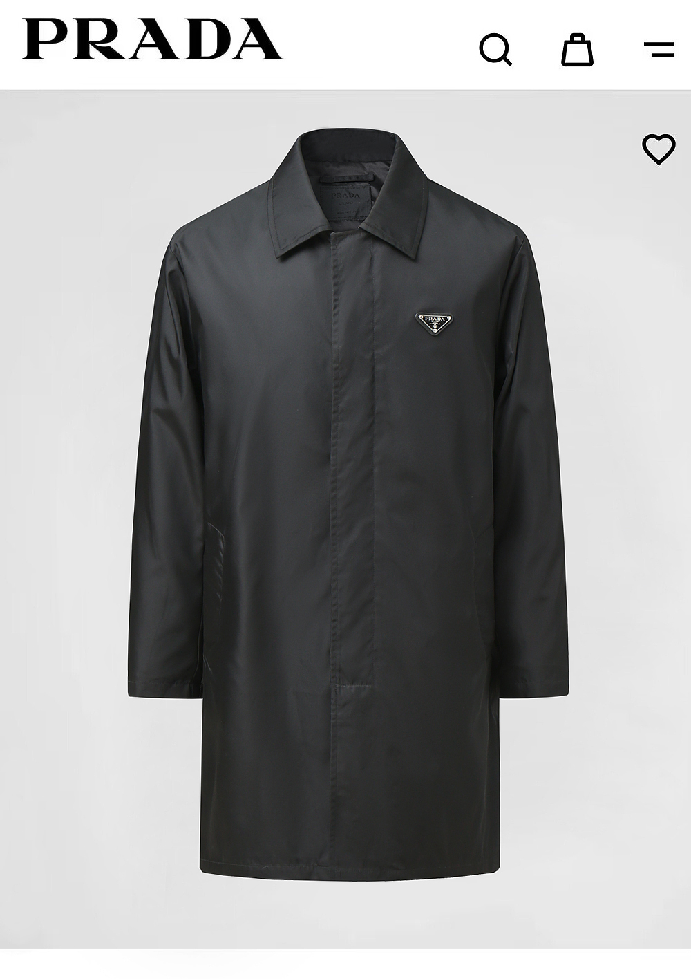 NO:142070,8971 Trench coat is not just Burberry PRD...Prada is a new model produced in spring and summer 25!  - Lapel casual mid-length windbreaker for high-end quality business and casual men, a must-have item in spring and autumn, a classic style, high-end luxury, simple and elegant, and looks particularly aura, more capable and stylish, and neat. It is very elegant, a trench coat that is both casual and business!  The upper body has an elegant and generous effect and gentlemanly demeanor. Of course, a handsome windbreaker is indispensable for a handsome windbreaker!  The counter has a recycled nylon fabric with a strong three-dimensional texture and a gentlemanly demeanor. To be honest, the elegant taste is elegant, simple and atmospheric style, craftsmanship quality and tailoring design are all first-class. The mature, capable, fashionable and elegant style can be used to attend business occasions and wear a different style in daily leisure!  Recommended must-enter. Color black Size 48-56 (175 125 catties 48), Burberry, Prada, Alexander wang198609098971 风衣不仅仅只有巴宝莉 PRD……普拉达 25春夏出品新款！-翻领休闲中长款风衣高端品质商务休闲男士的首选,春秋必备单品,妥妥的经典款式,高端奢华,简单大方得体,显得特别有气场更加干练有型,利落的版型；很有气质,一款休闲商务兼备的风衣！上身效果优雅大方很有绅士风度,型男穿搭当然离不开一件帅气的风衣！ 专柜可再生尼龙面料,立体质感超强,绅士风度我也挺喜欢他的,说实话高雅品味,简约大气的款型,工艺品质及剪裁设计都堪称一流,轻熟干练且时尚优雅的风格,即能出席商务场合,日常休闲也能穿出别样的风情！推荐必入. 颜色黑色  尺码48-56（175 125斤48）,,burberry,prada,alexander wang,Men's clothing