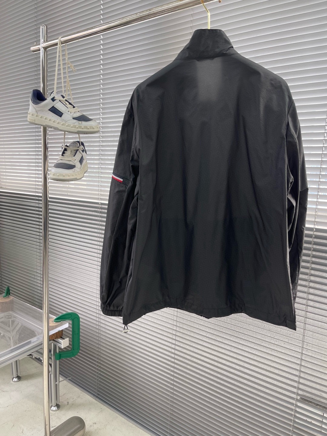 몽클레어 체크 패턴 후드 남성 자켓 92367 이미지 8