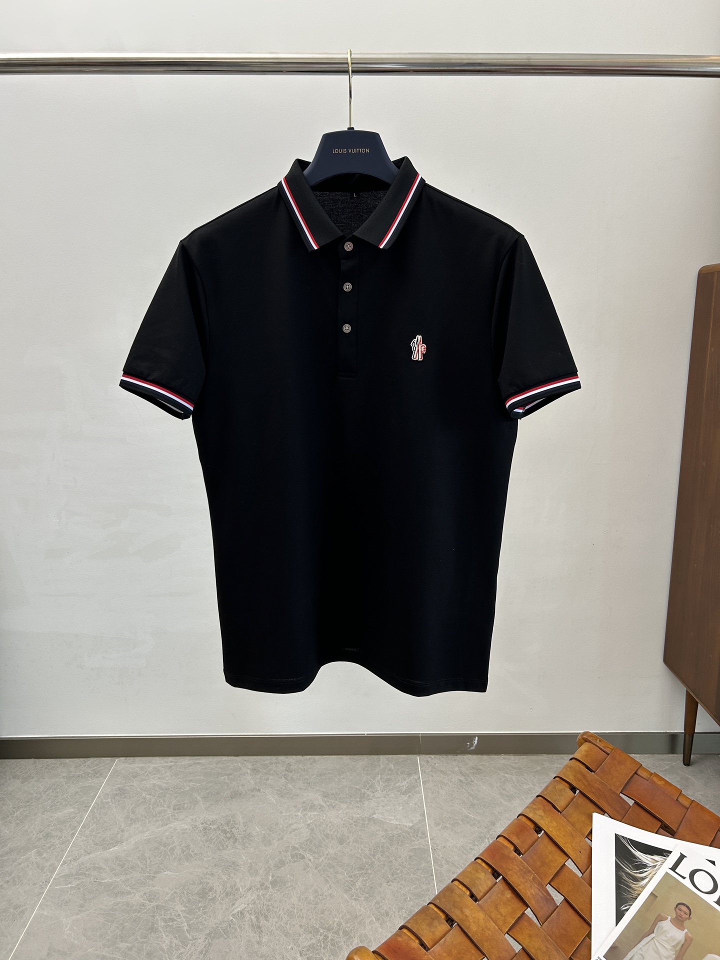 NO:417600,MON25S spring and summer new casual lapel short-sleeved polo, bead floor cotton, size M-3XL, T-shirt, alexander wang19860909MON25S春夏新款休闲翻领短袖polo,珠地棉,码数M-3XL,,T-shirt,alexander wang,Men's clothing
