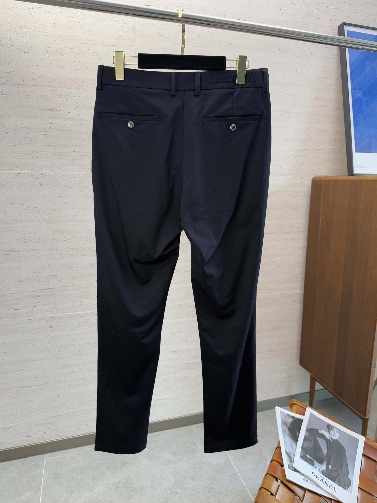 Prada Men's Black Business Casual Dress Pants - Comfortable Fit 4 i1749387160188 2420 0 3