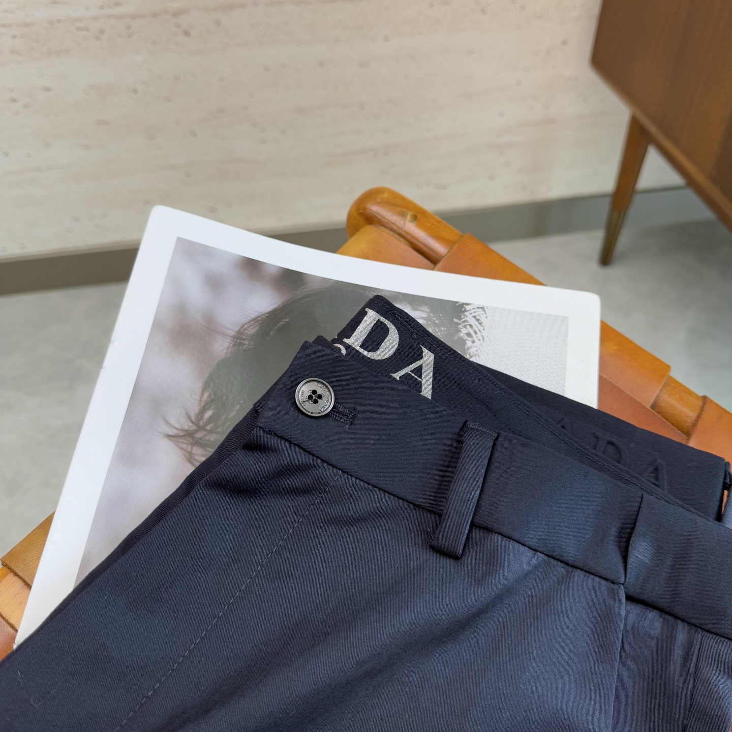 Prada Men's Black Business Casual Dress Pants - Comfortable Fit 5 i1749387165691 7495 0 4