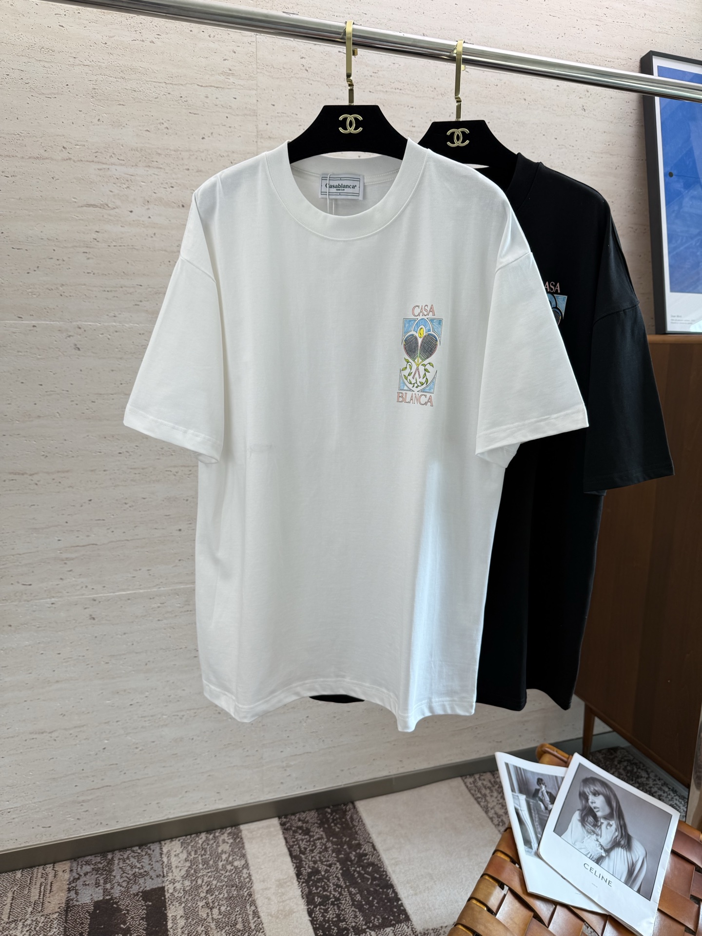 Casablanca-2025: New Sleeves for Comfortable, Practical T-Shirts with Strong Hang-Ups. - 图片 8