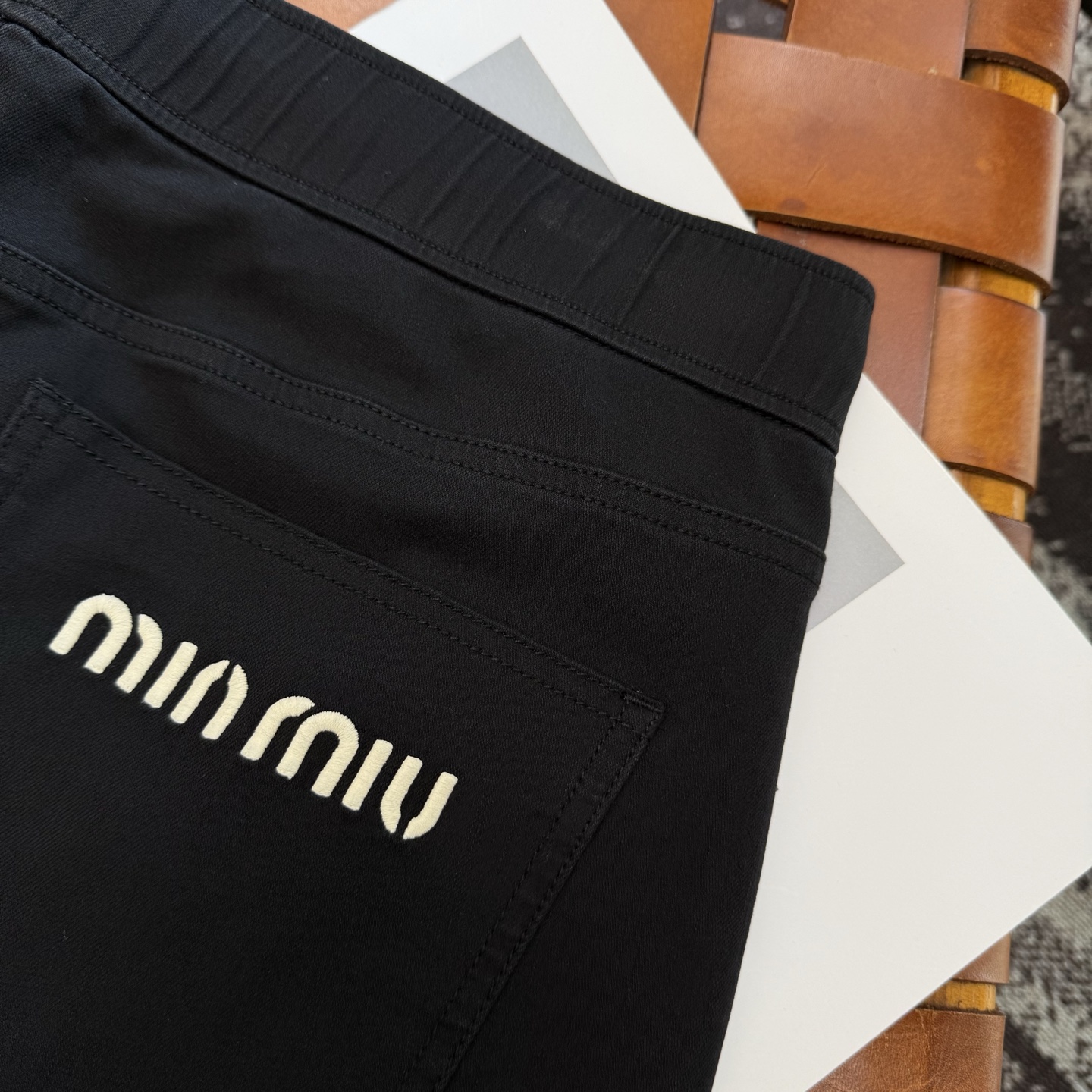 Miu Miu Men's Slim Fit Casual Denim Pants Elastic Waistband Comfort 7 i1750692707317 8852 0 5