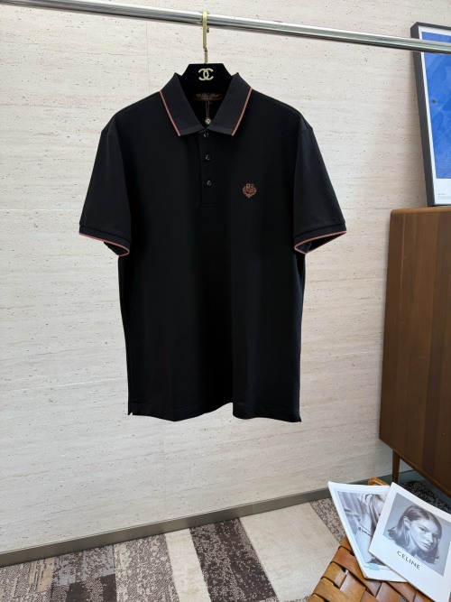 Men's Spring/Summer Polo Shirt with Signature Logo - Light, Comfortable Fit 1 Men's Spring/Summer Polo Shirt with Signature Logo - Light, Comfortable Fit