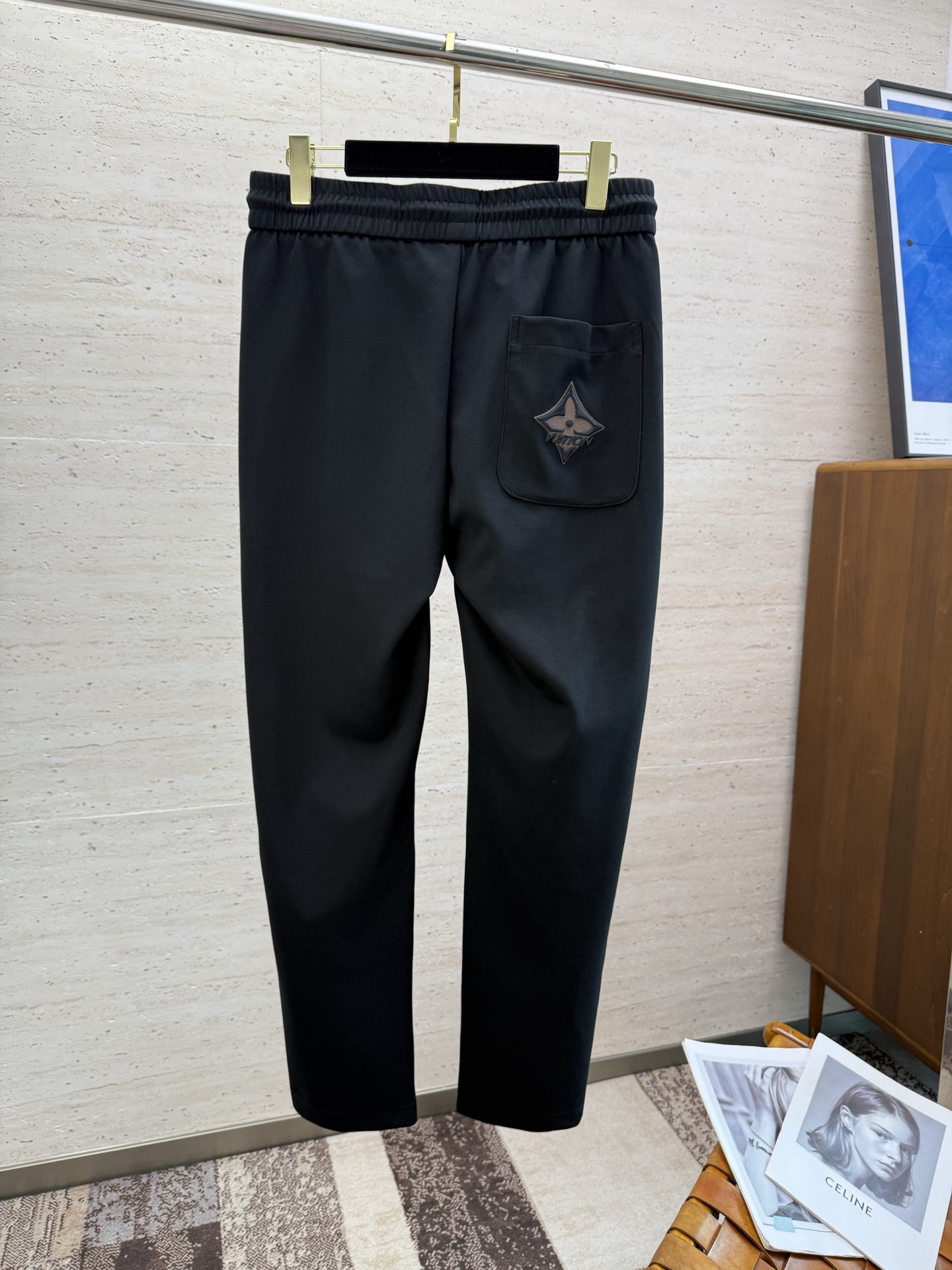 Louis Vuitton Drawstring Casual Pants Soft and Comfortable, Stylish 3 i1750948582439 4240 0 1