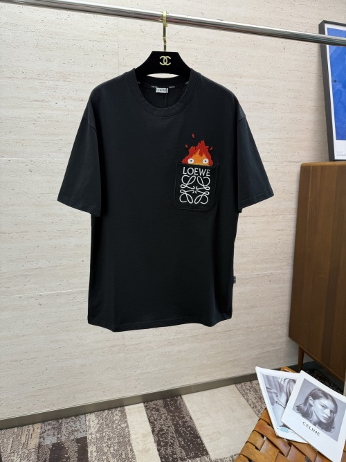 Loewe Calcifer Pocket T-Shirt, Short Sleeve, Casual Wear, M-3XL Sizes 1 Loewe Calcifer Pocket T-Shirt, Short Sleeve, Casual Wear, M-3XL Sizes