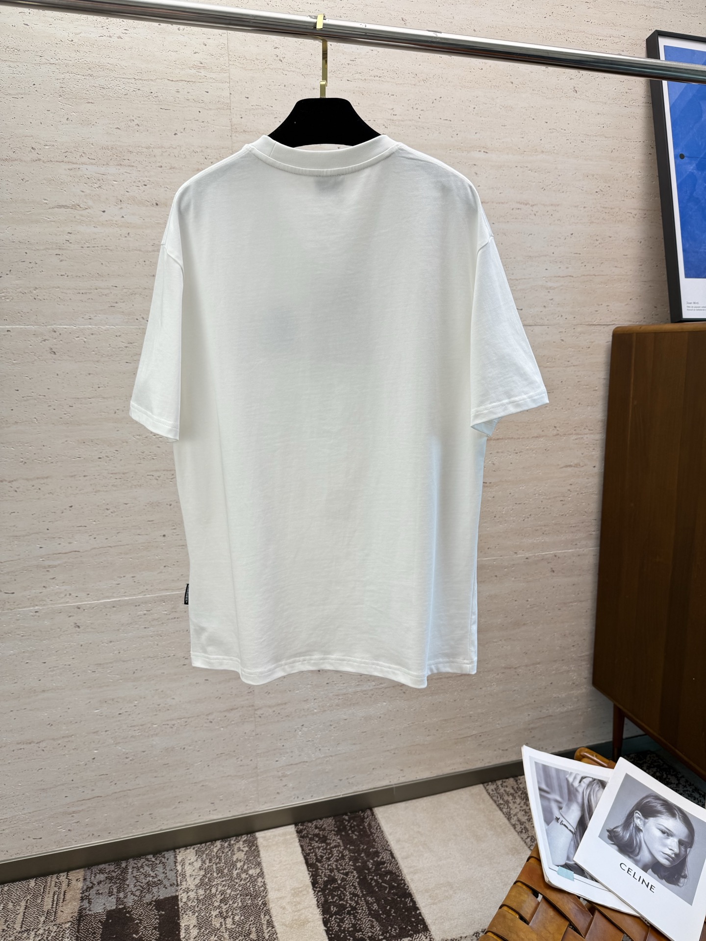 Burberry Men's Black Cotton T-Shirt with Blue Emblem - M to 3XL 10 i1751031644722 5838 0 3