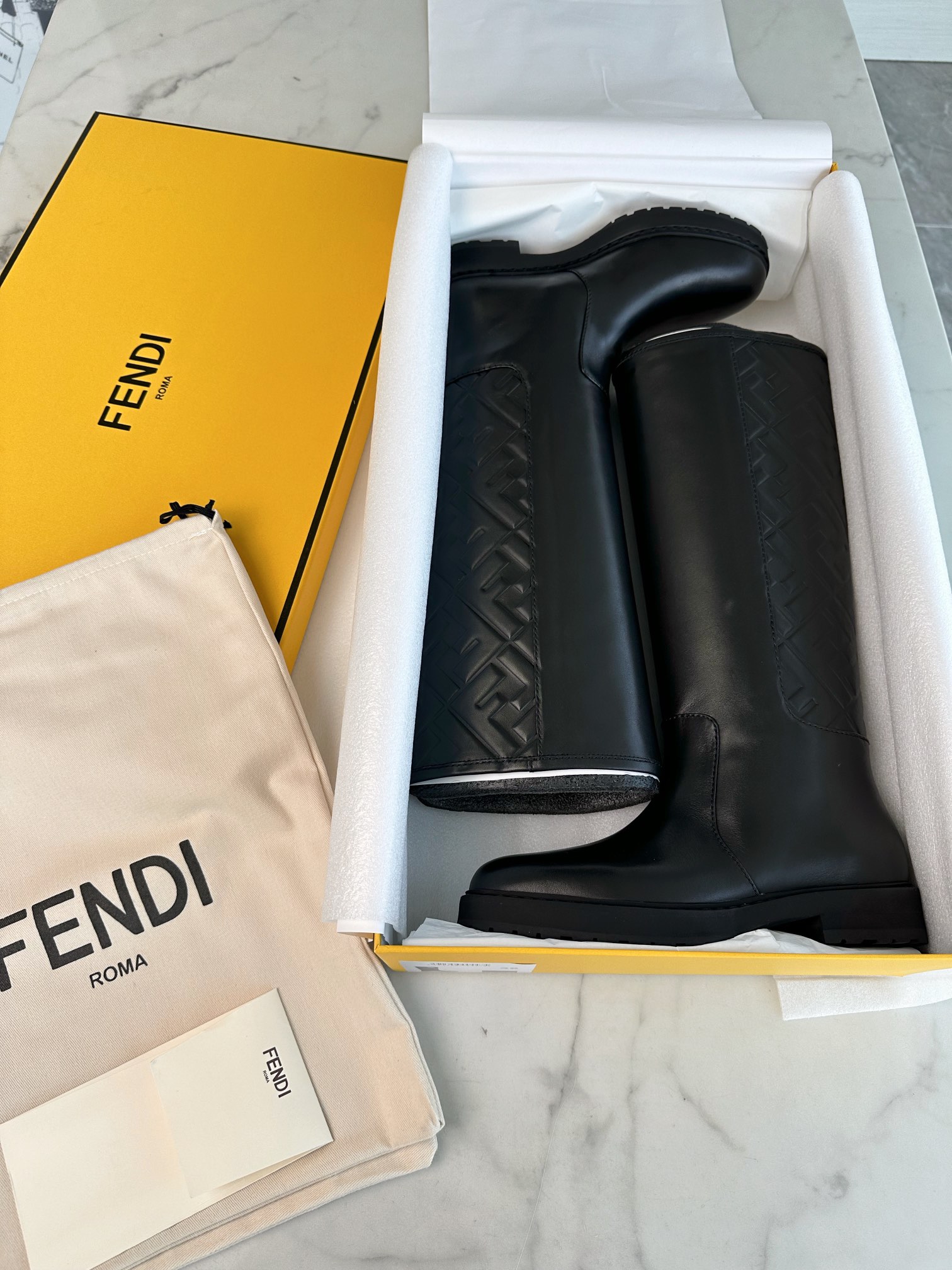 Fendi Long Boots