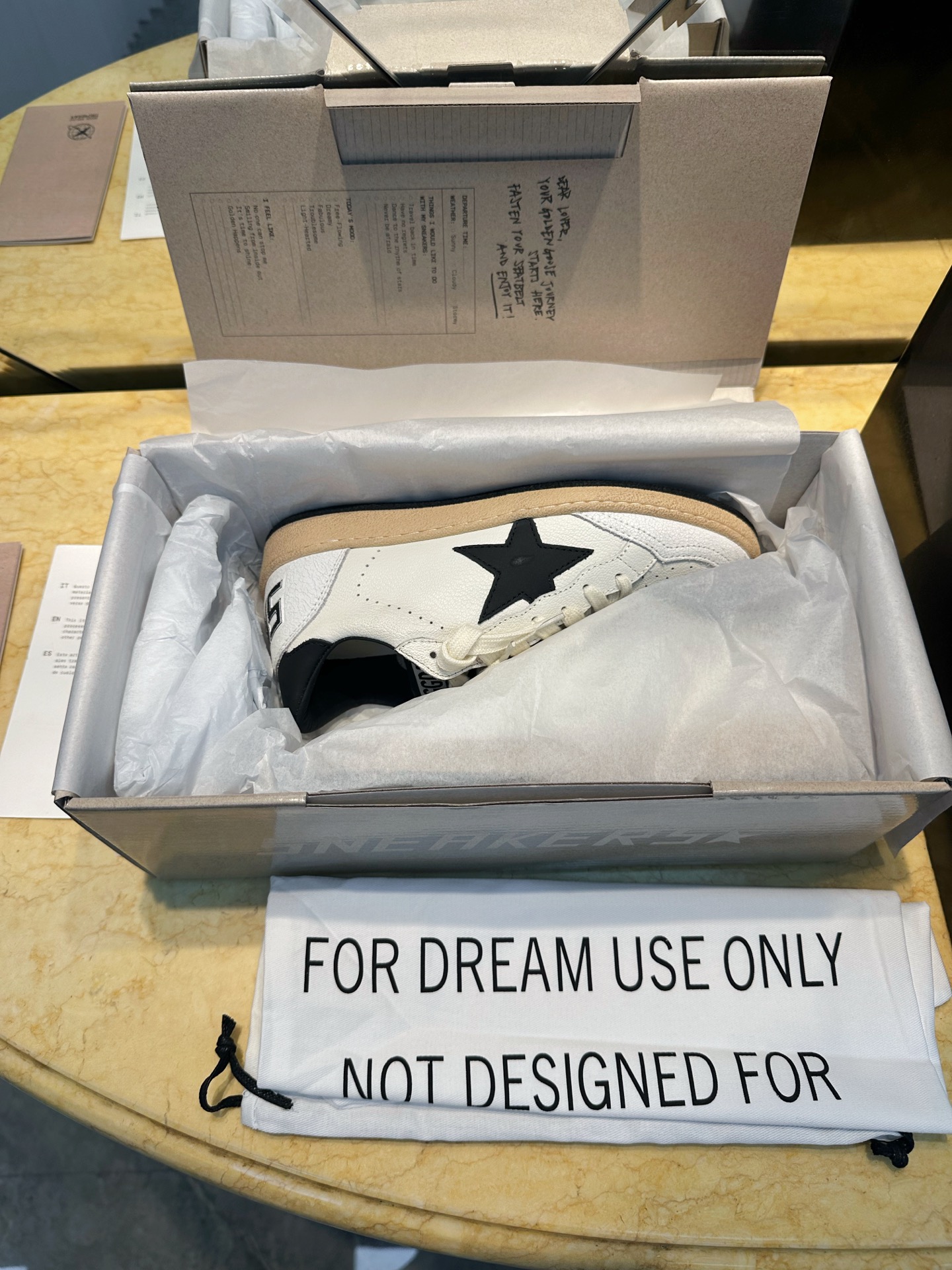 Golden Goose Ball Star Zapatillas Deportivas de Cuero para Hombre y Mujer