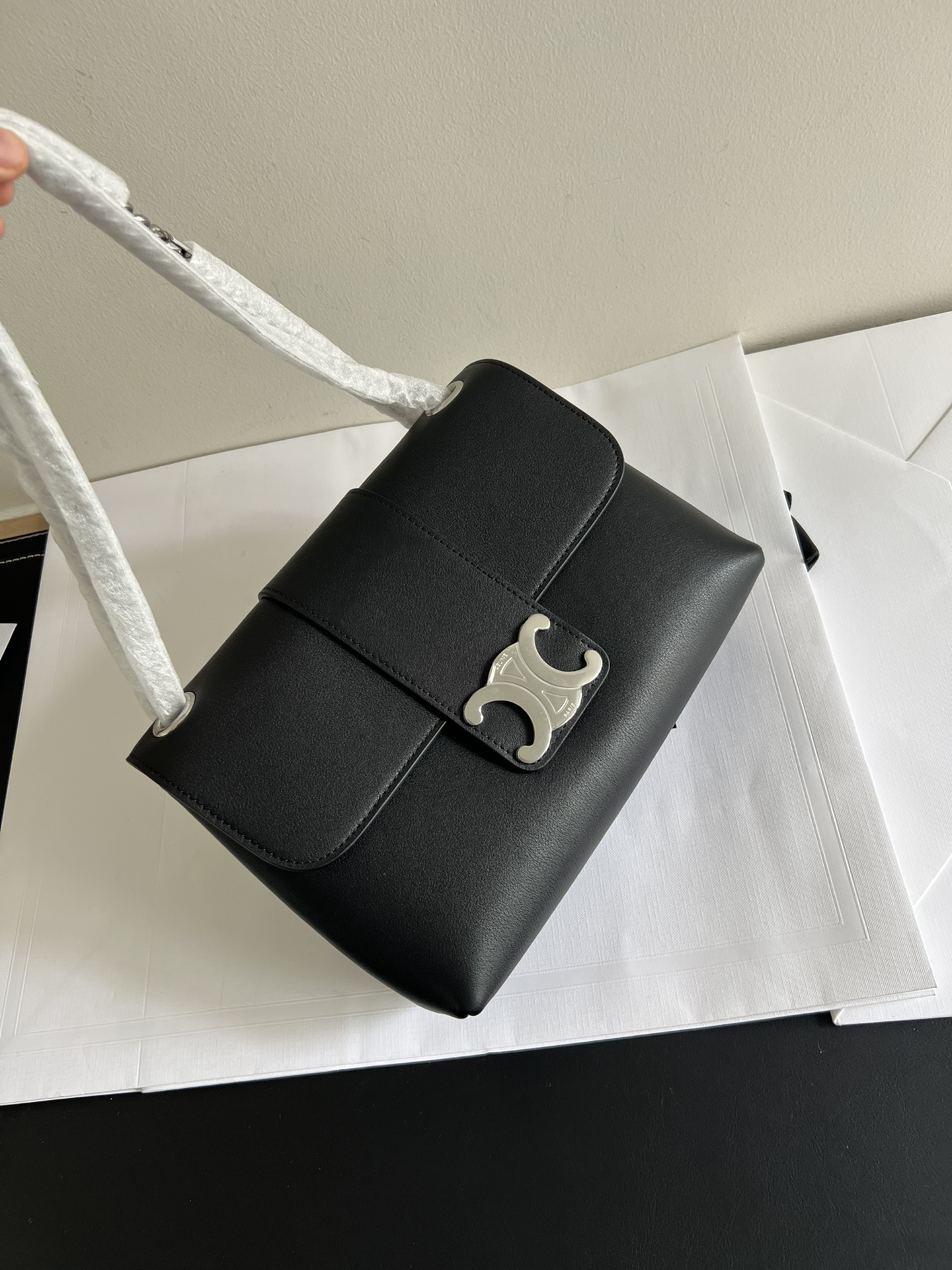 Celine 25cm black silver