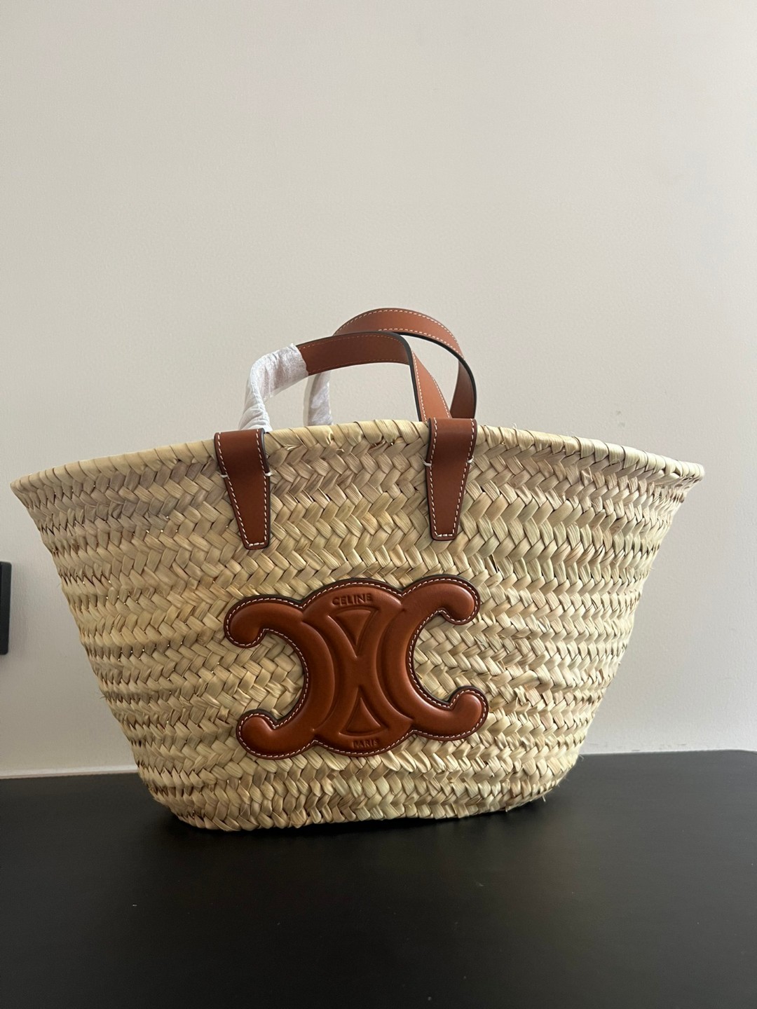 vegetable basket triomphe Celine classic