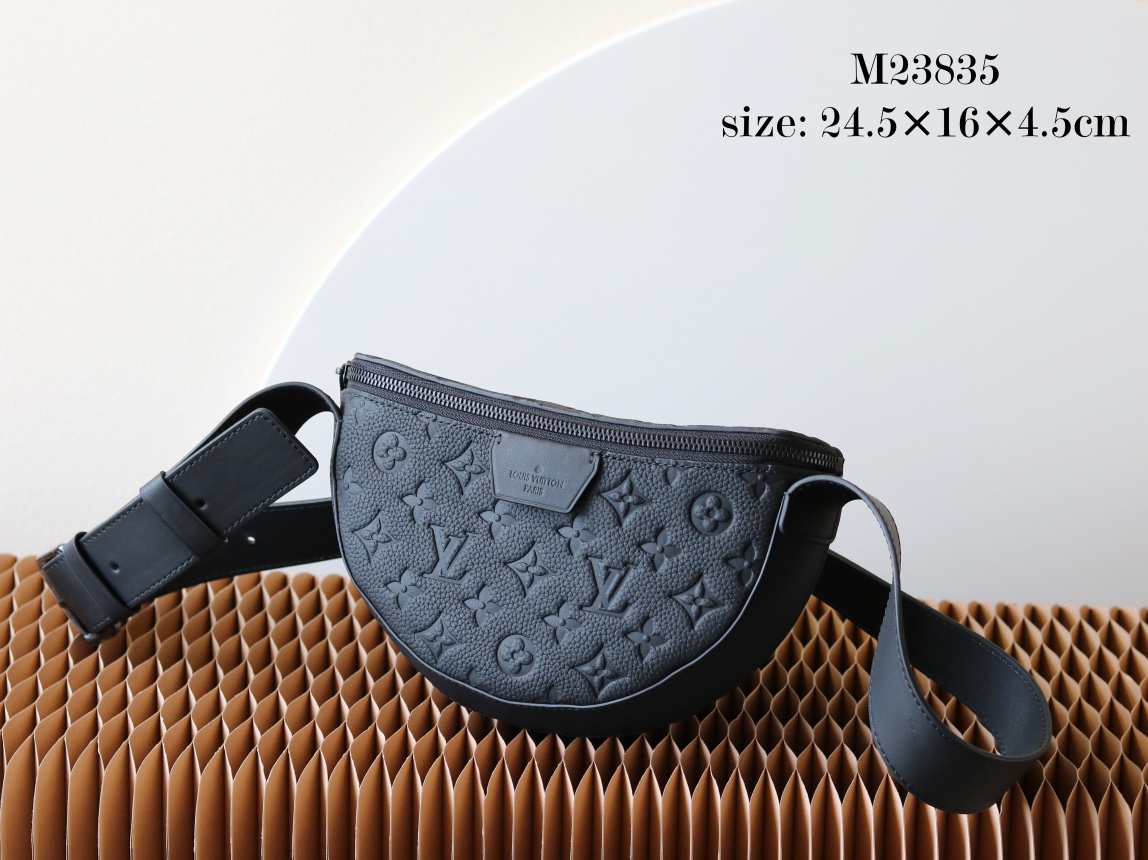 Louis Vuitton Handbags Crossbody & Shoulder Bags Black Monogram Eclipse Canvas Fall/Winter Collection Underarm M23835