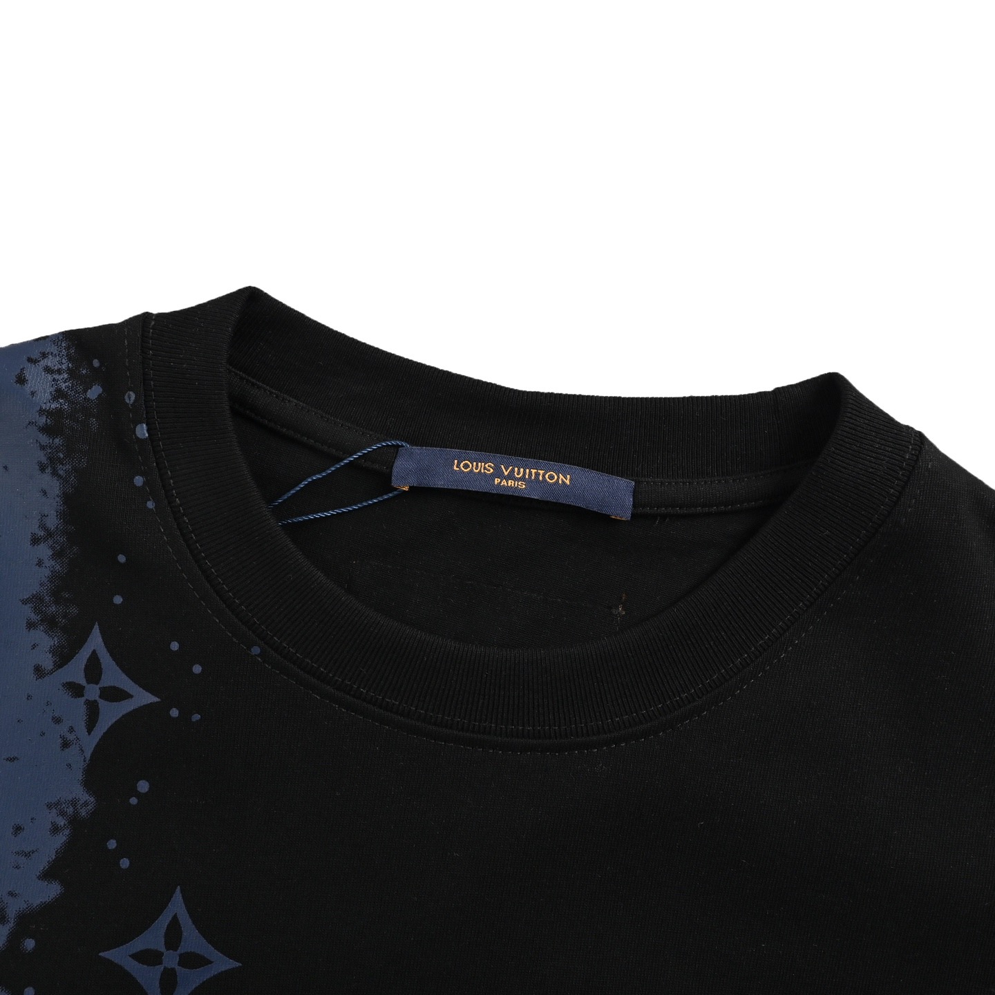 Louis Vuitton/路易威登 喷墨老花印花短袖 白色 黑色