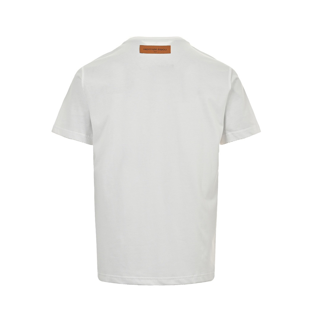 Louis Vuitton/路易威登 24ss 刺绣三花字母短袖