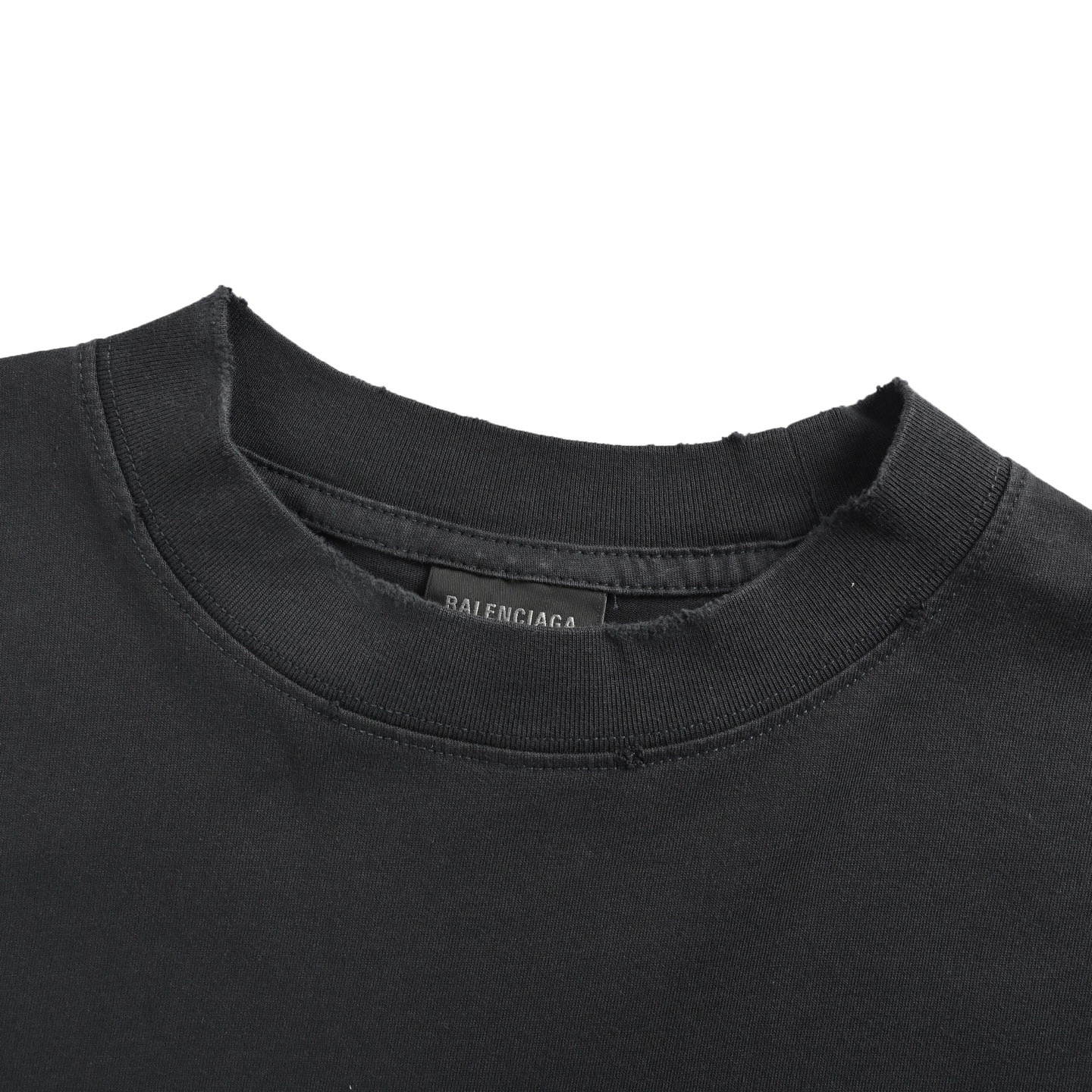 Balenciaga/巴黎世家 25ss 麦穗双B红标刺绣水洗短袖