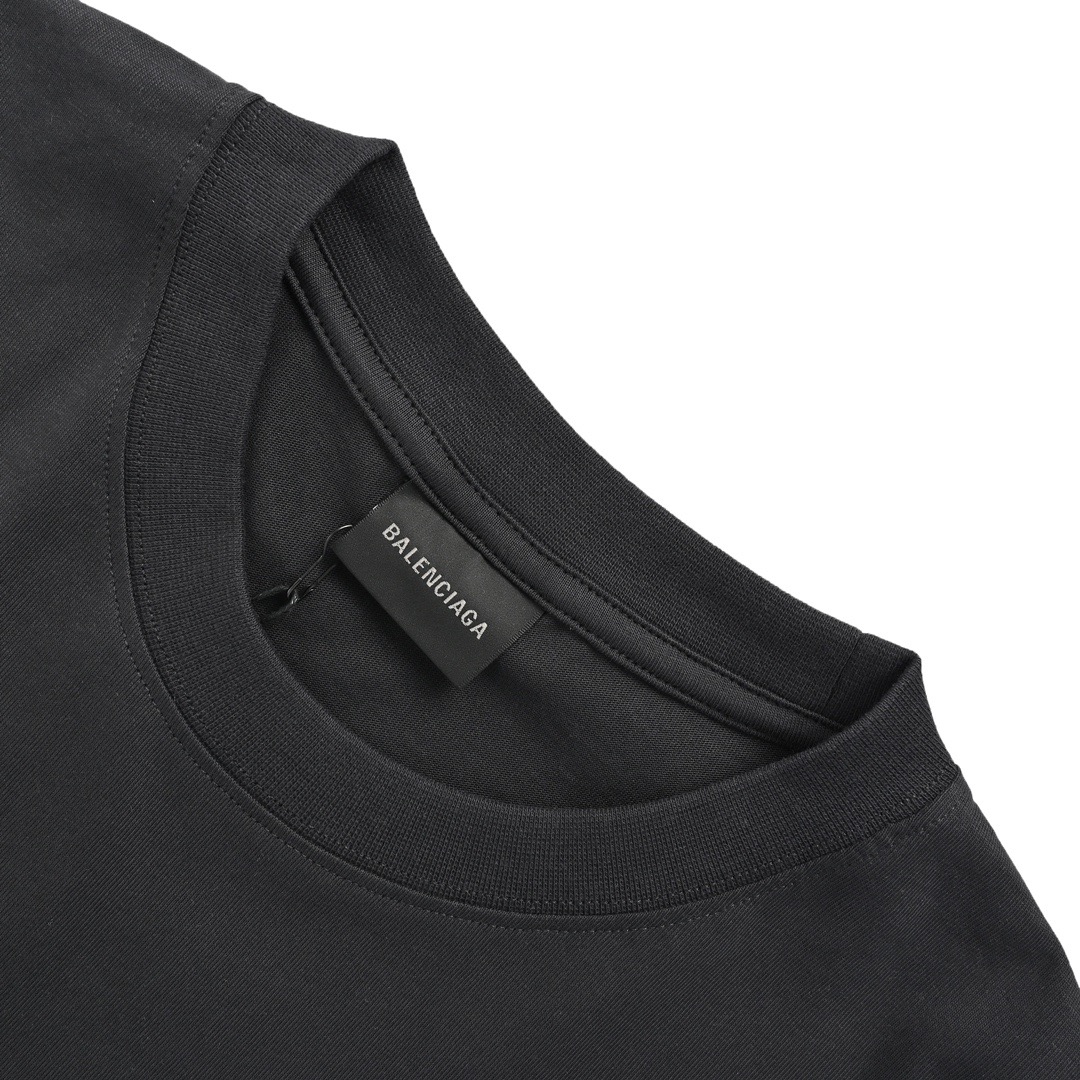 Balenciaga/巴黎世家 23ss 3M刺绣字母水洗短袖-Chinese UA Cheap High Quatity Brand Clothes Bags handbags Sneakers wholesale wholesaler seller from China Factory suppliers Fashion Clothing Shoes best Quality Beautiful Price Balenciaga/巴黎世家 23ss 3M刺绣字母水洗短袖