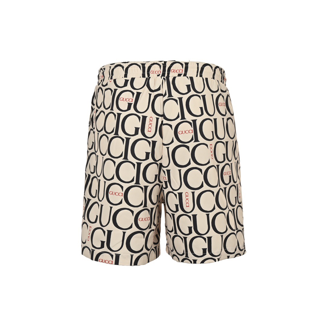 Gucci/古驰 24ss 胶囊系列满印沙滩短裤