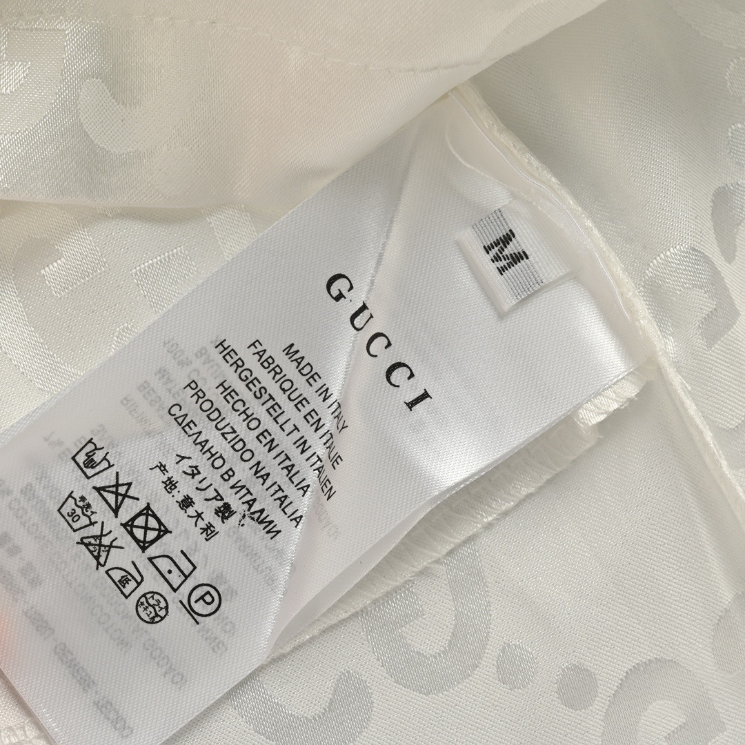 Gucci/古驰 24ss 双G提花暗纹沙滩短裤