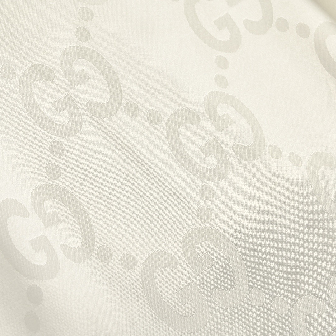 Gucci/古驰 24ss 双G提花暗纹沙滩短裤