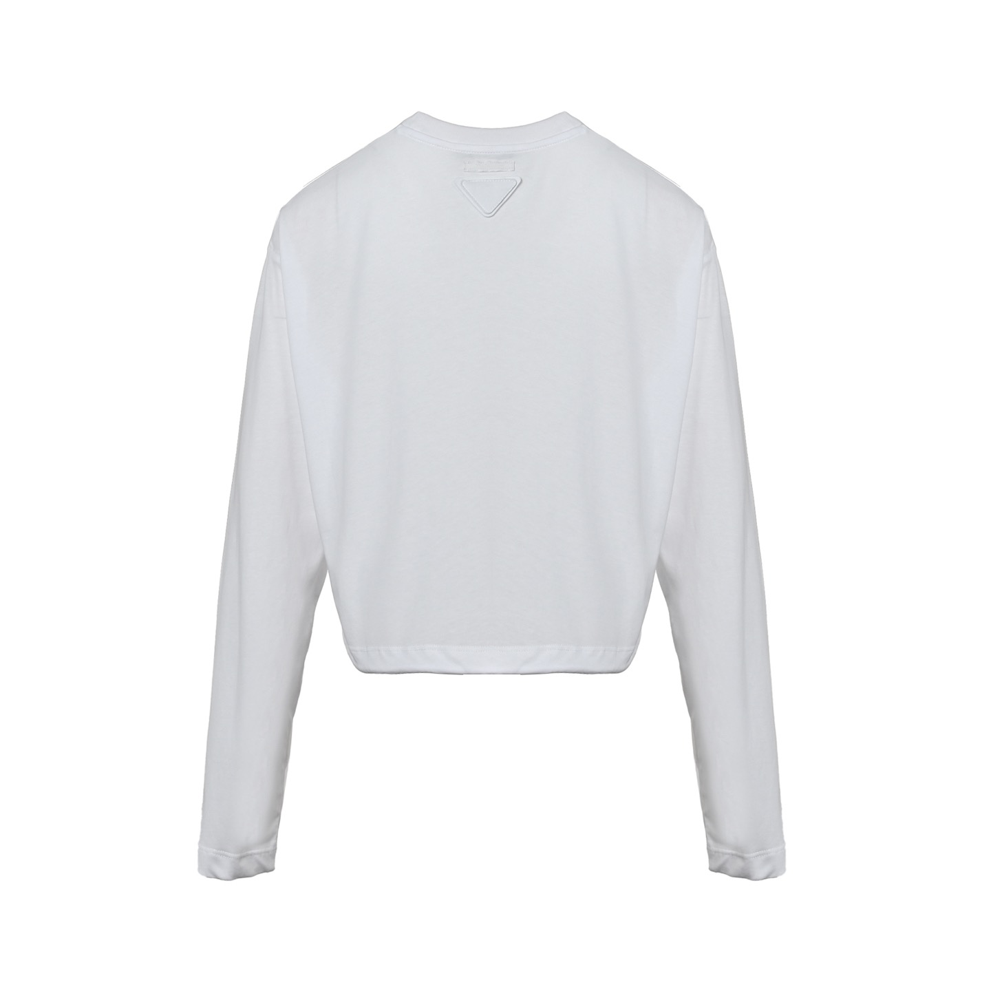 Prada/普拉达 25ss 女款三角布标长袖T恤
