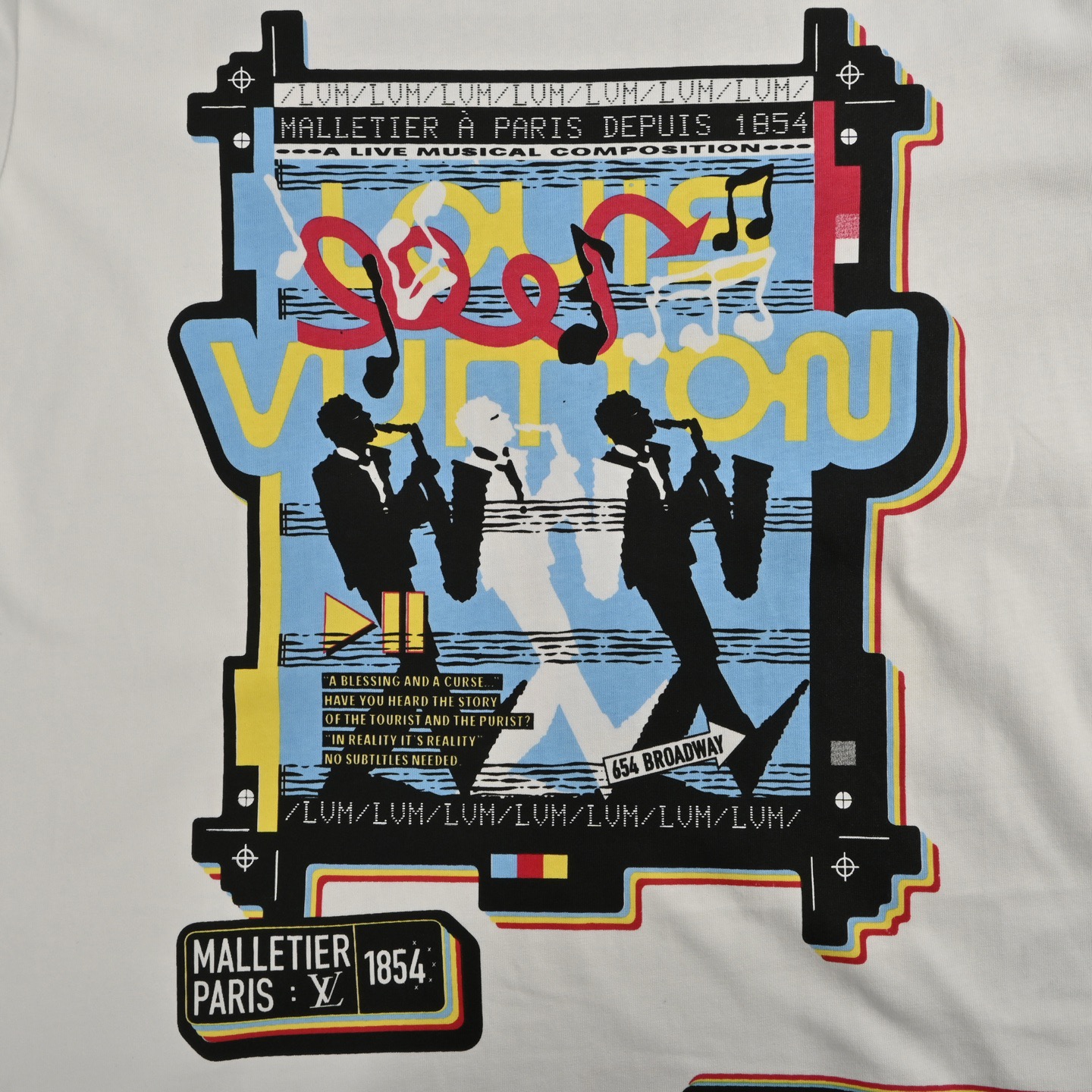 Louis Vuitton/路易威登 小号手印花短袖