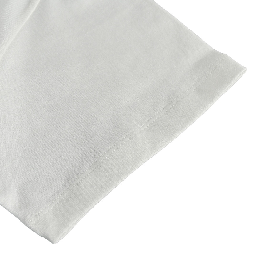 Gucci /古驰 23ss 双G互扣条纹短袖