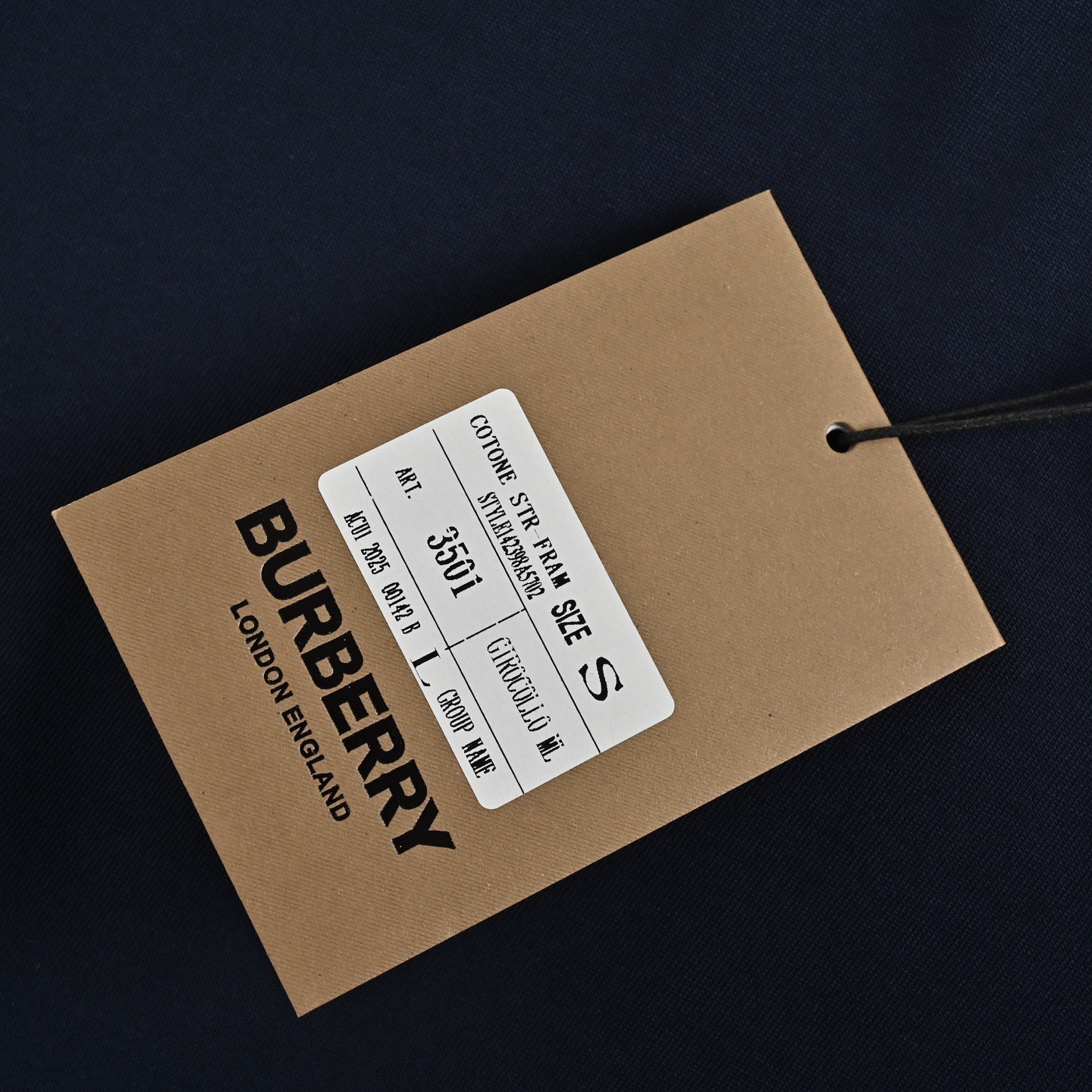 Burberry/巴宝莉 25ss 撞色领战马印花短袖