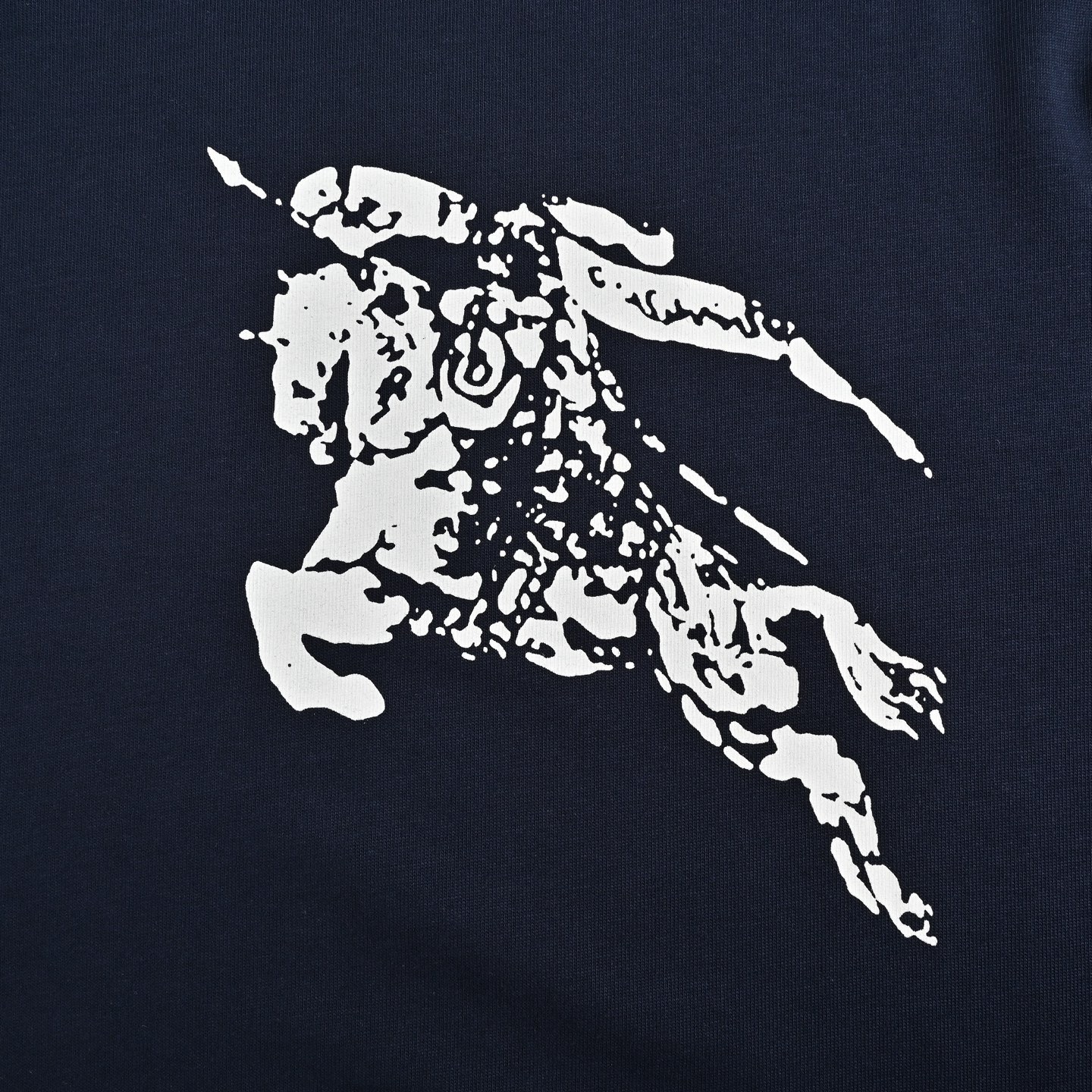 Burberry/巴宝莉 25ss 撞色领战马印花短袖