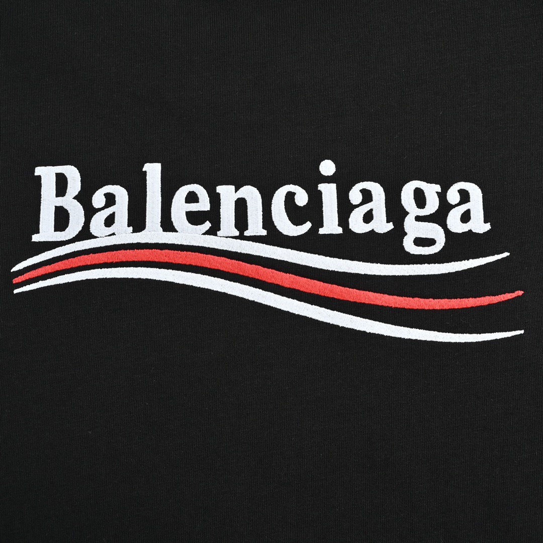 Balenciaga/巴黎世家 22ss 刺绣可乐短袖