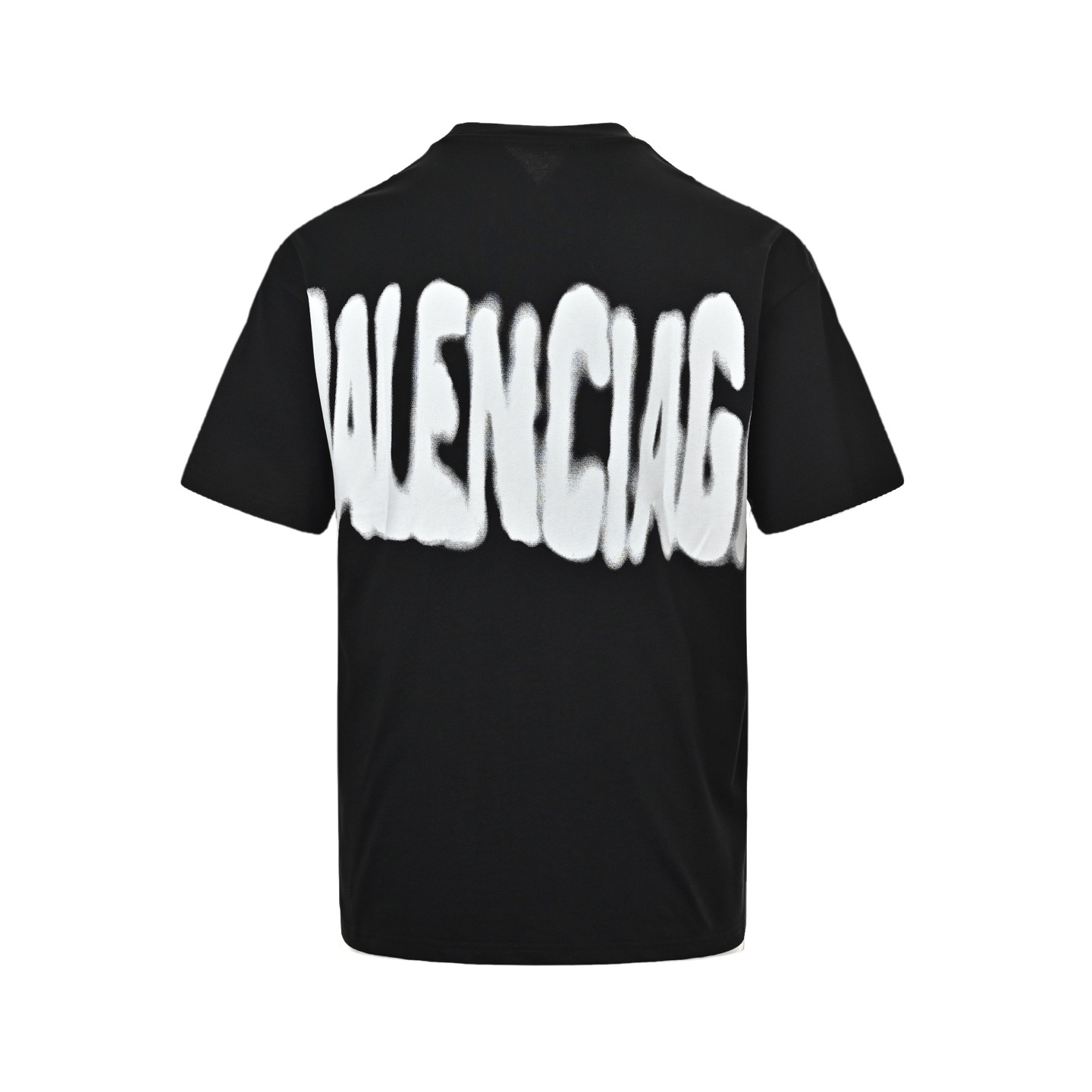 Gucci & Balenciaga 联名款涂鸦字母印花短袖