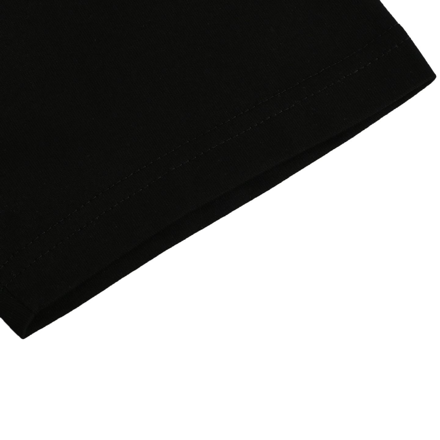 Moncler/蒙口 25ss 胸口章仔后背字母印花短袖 黑色 白色