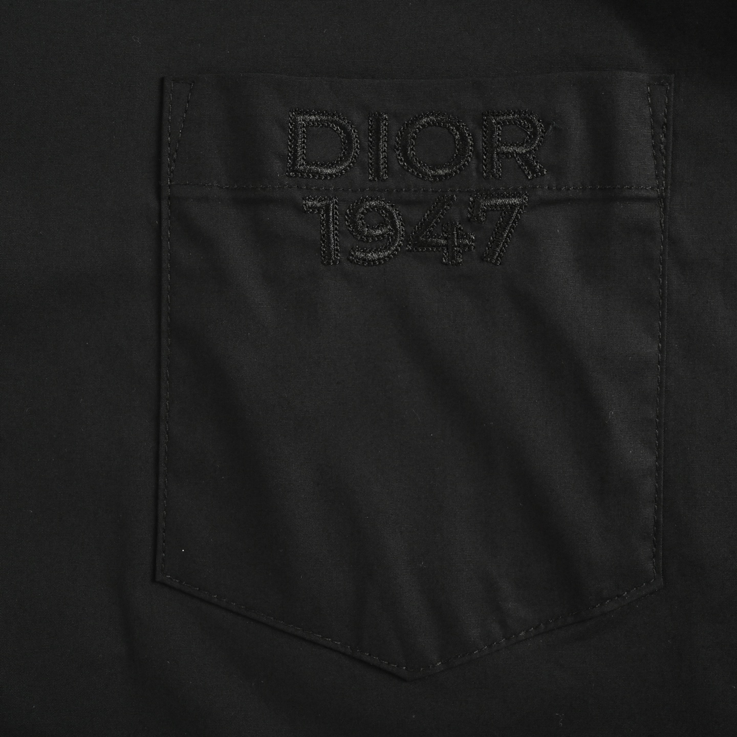 Dior/迪奥 25ss 口袋1947刺绣衬衫