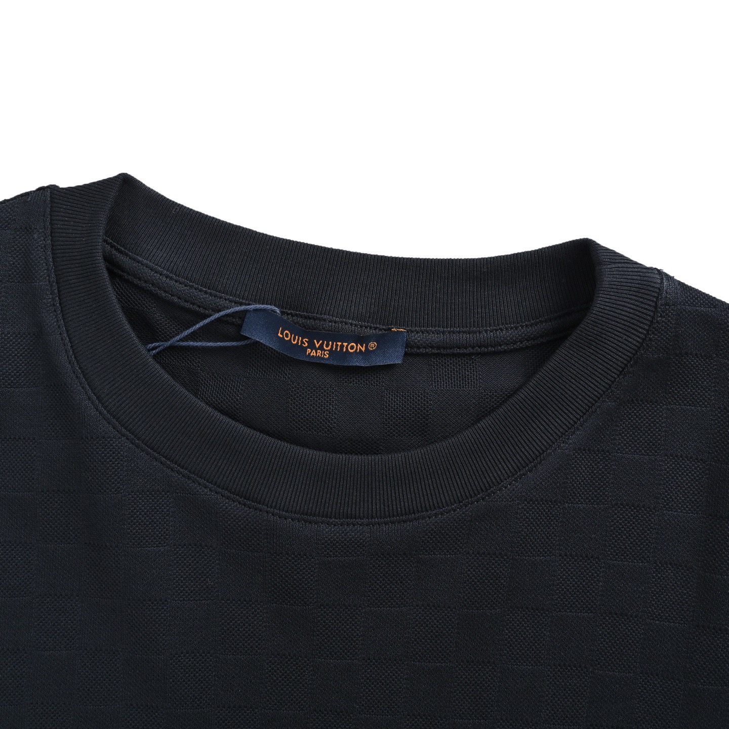 Louis Vuitton/路易威登 24ss 珠地棋盘格刺绣短袖