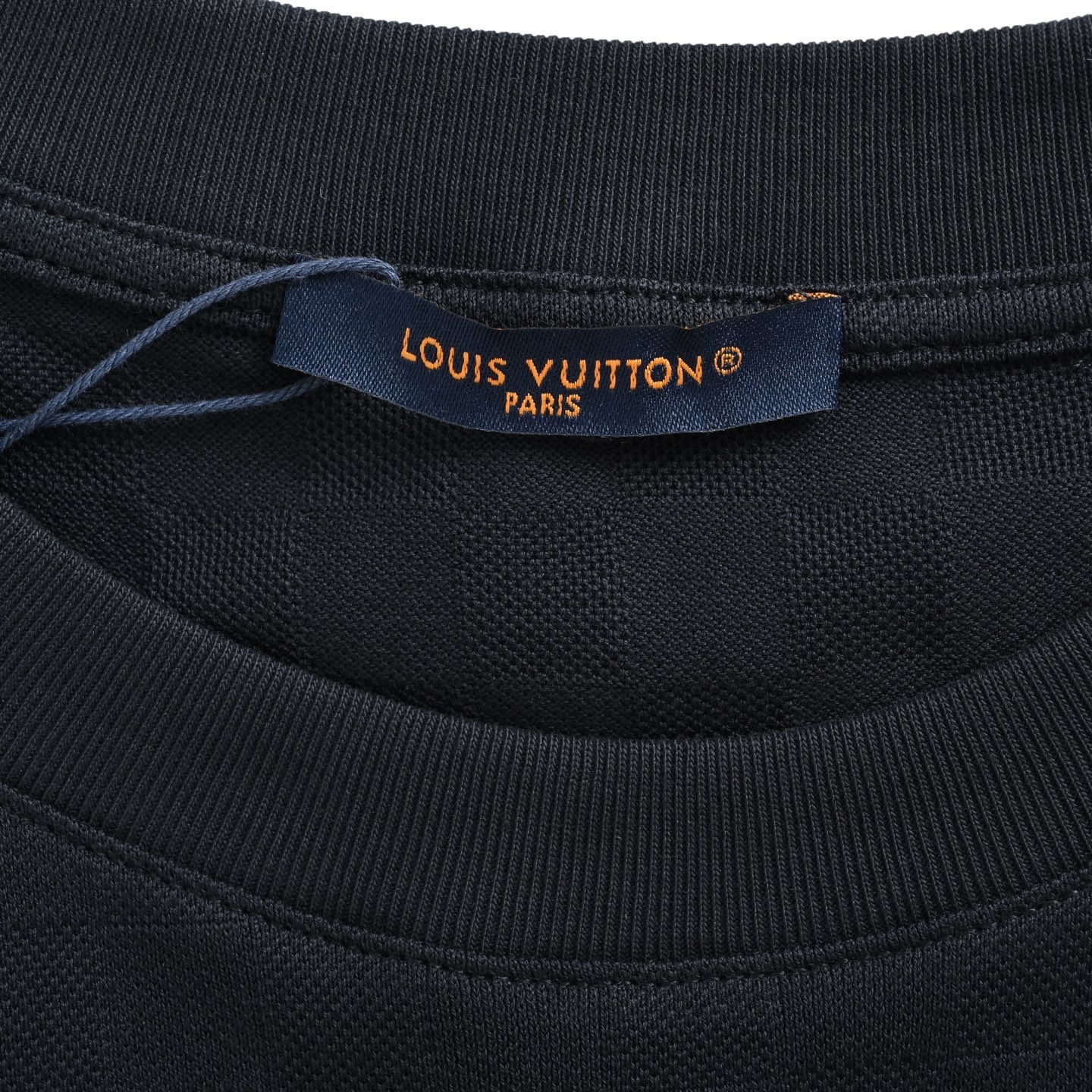Louis Vuitton/路易威登 24ss 珠地棋盘格刺绣短袖