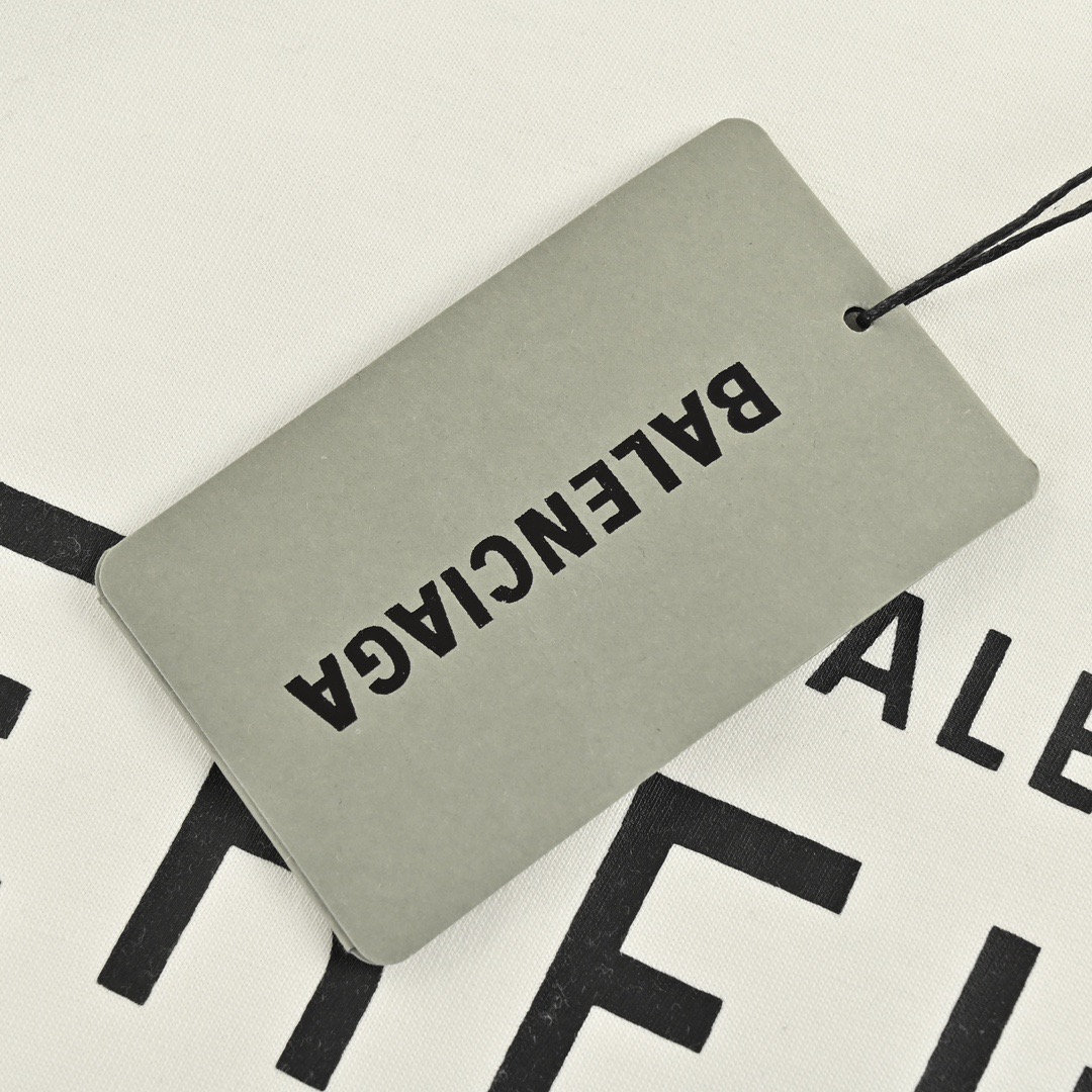 Balenciaga/巴黎世家 24ss 1968字母印花短袖